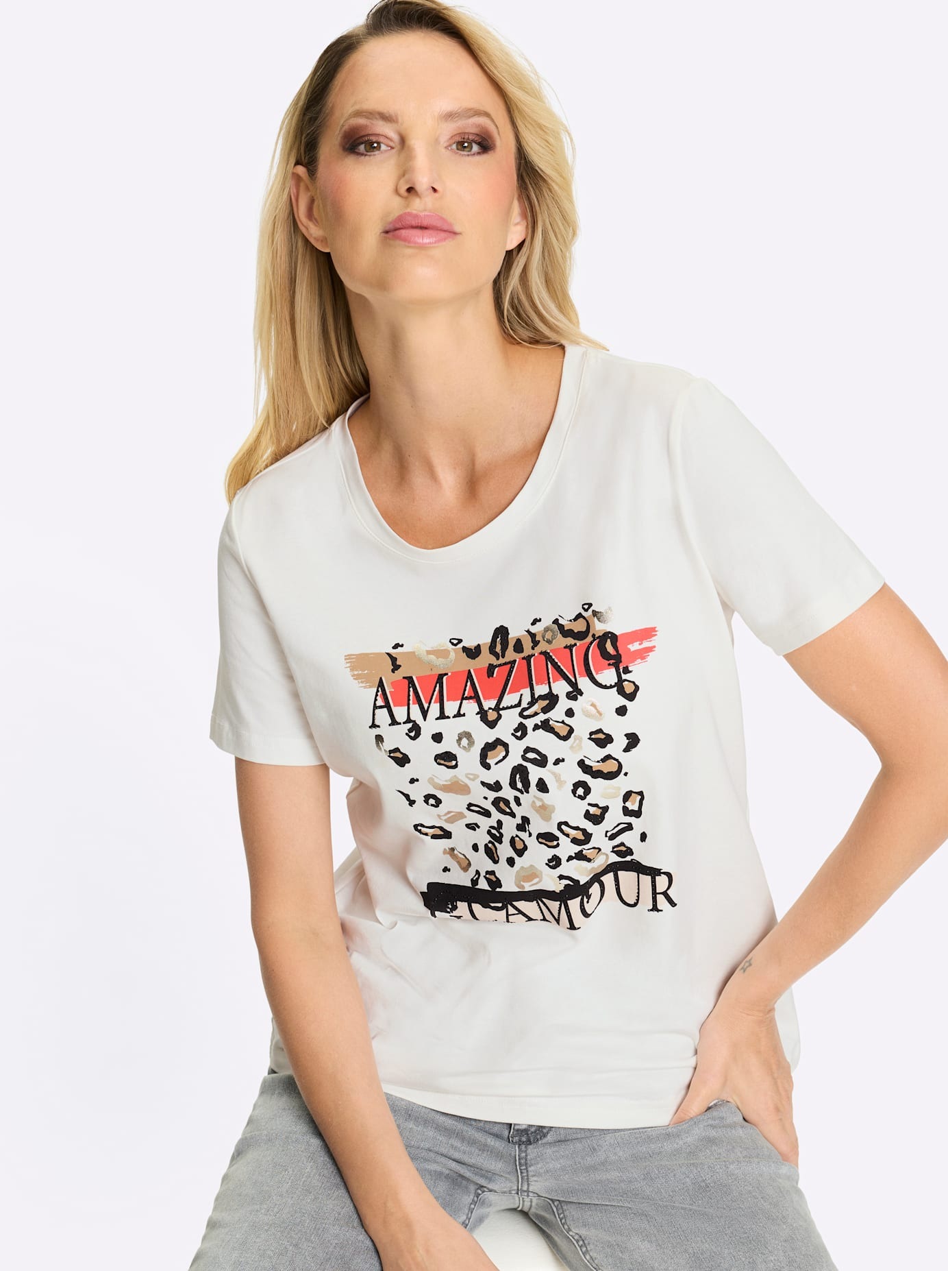 heine T-Shirt »Shirt« 1 tlg.