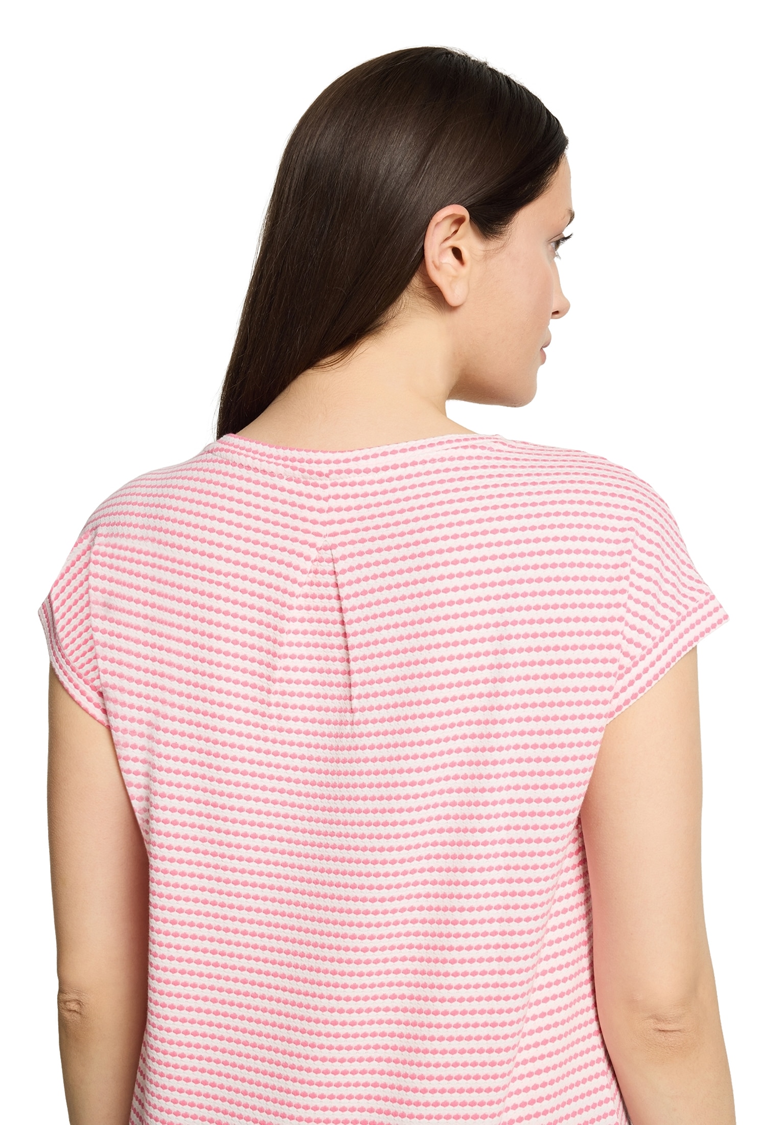 Betty&Co Rundhalsshirt »Casual-Shirt mit Gummizug«