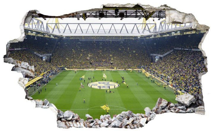 Wall-Art Wandtattoo »Wandsticker BVB Fan Choreo«