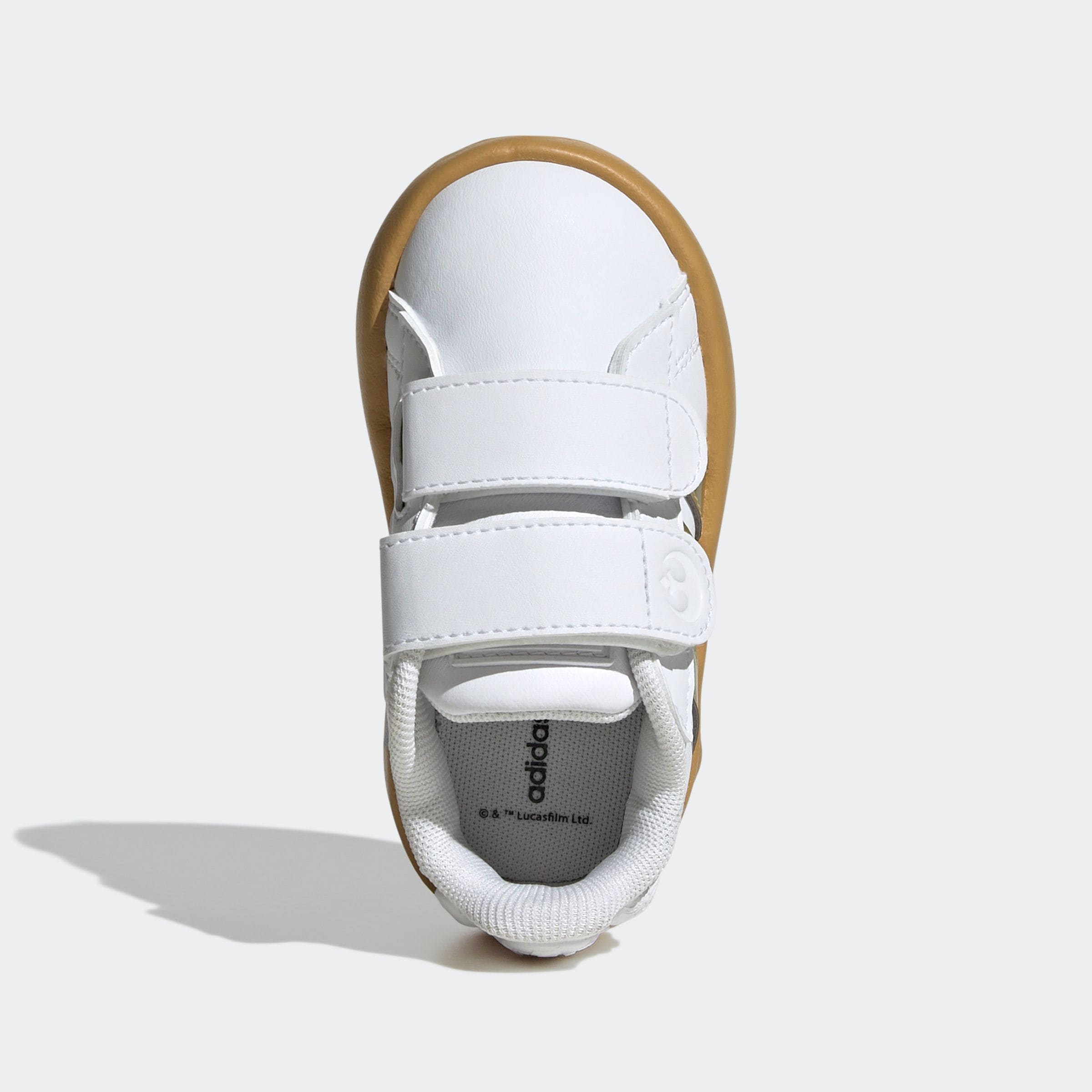adidas Sportswear Klettschuh »ADIDAS STAR WARS KIDS GRAND COURT 2.0 SCHUH«, Design auf den Spuren des adidas Superstar, für Kinder