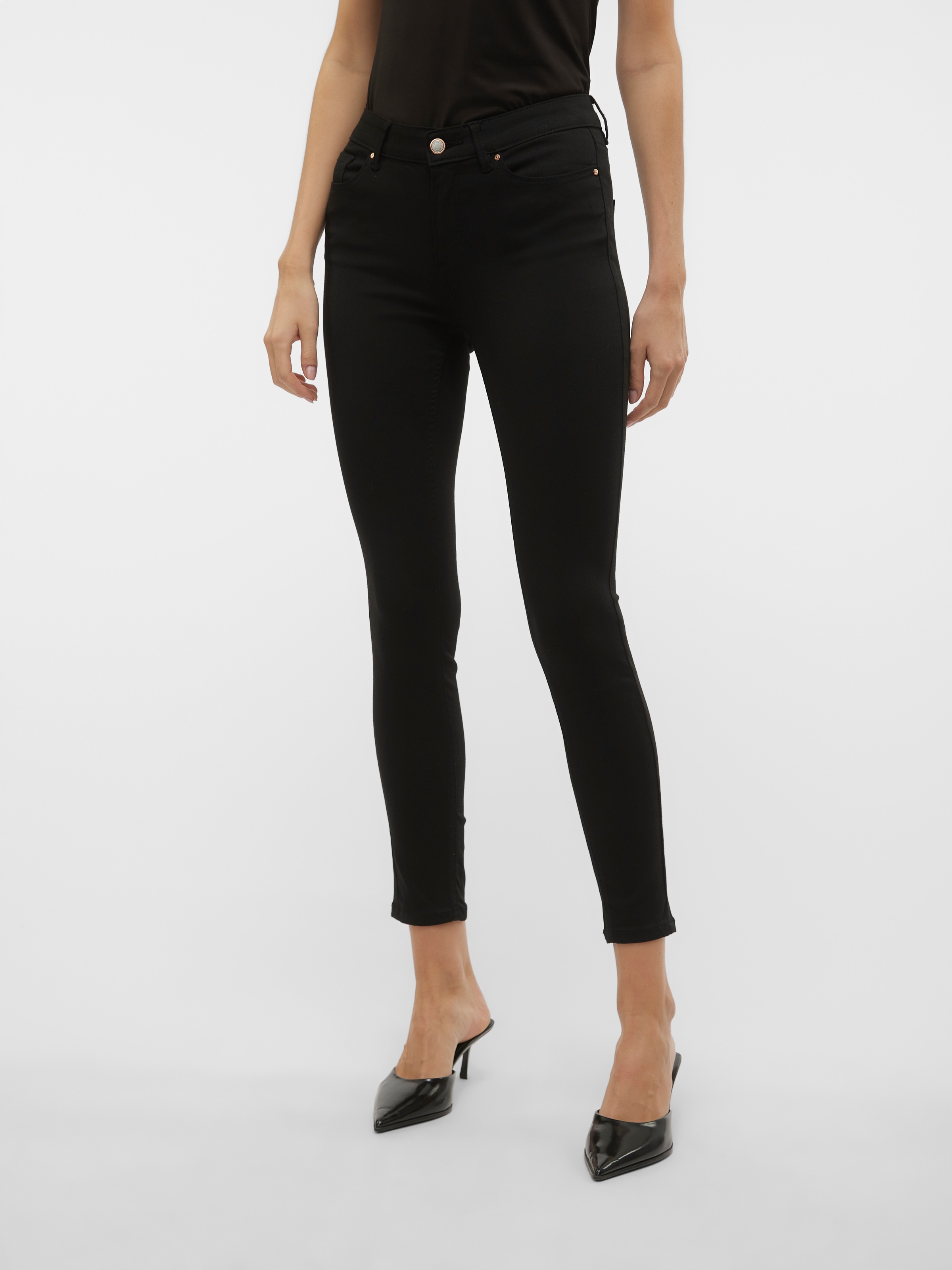 Vero Moda Skinny-fit-Jeans »VMFLASH MR SKINNY JEANS LI140 GA NOOS«