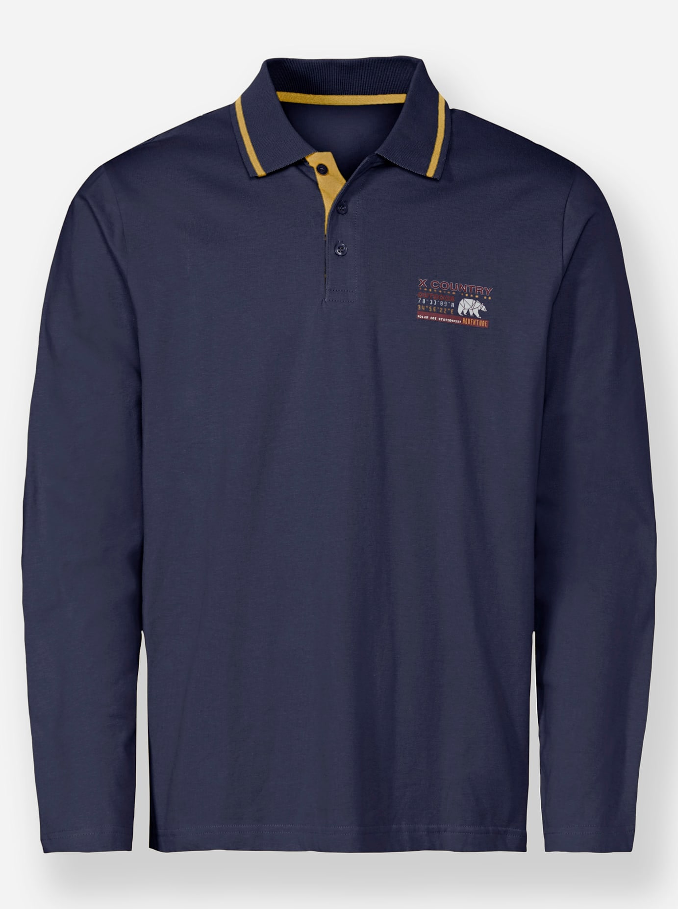 Catamaran Poloshirt »Langarm-Shirt«, (1 tlg.)
