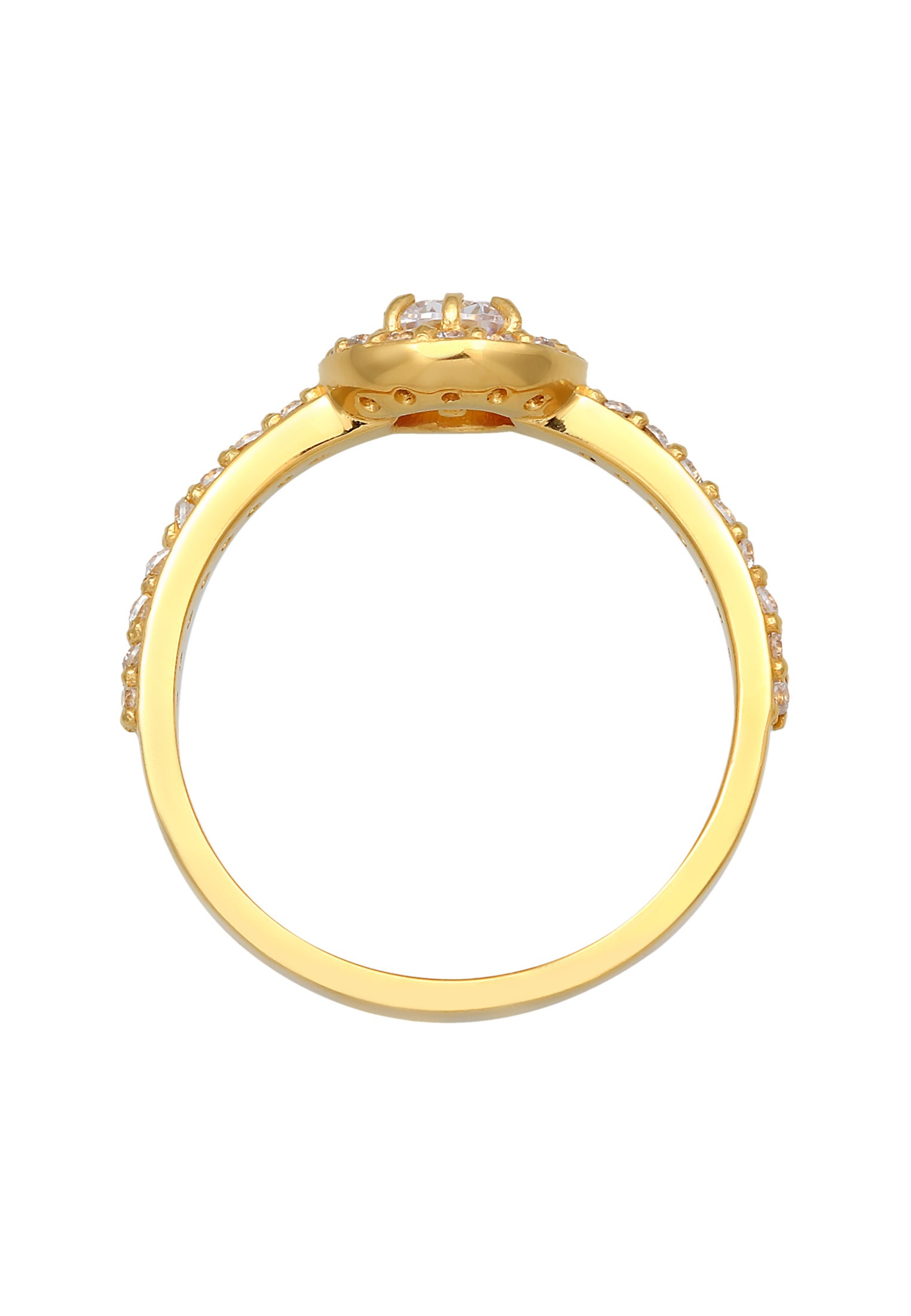Elli Verlobungsring »Ring Zirkonia Klassik Verlobung 925 Silber«