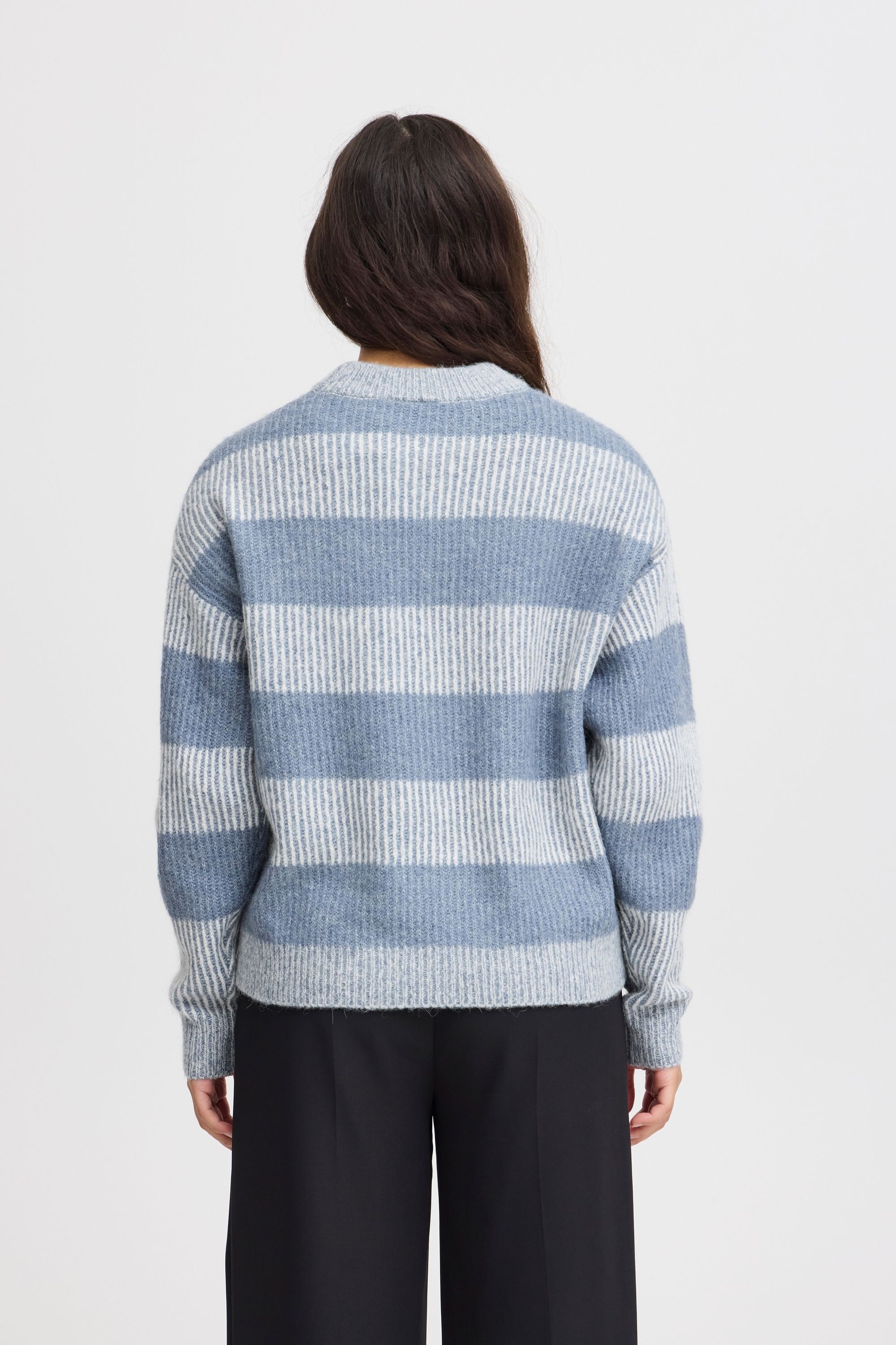 Ichi Strickfleece-Pullover »Strickpullover IHKAMARA LS13«