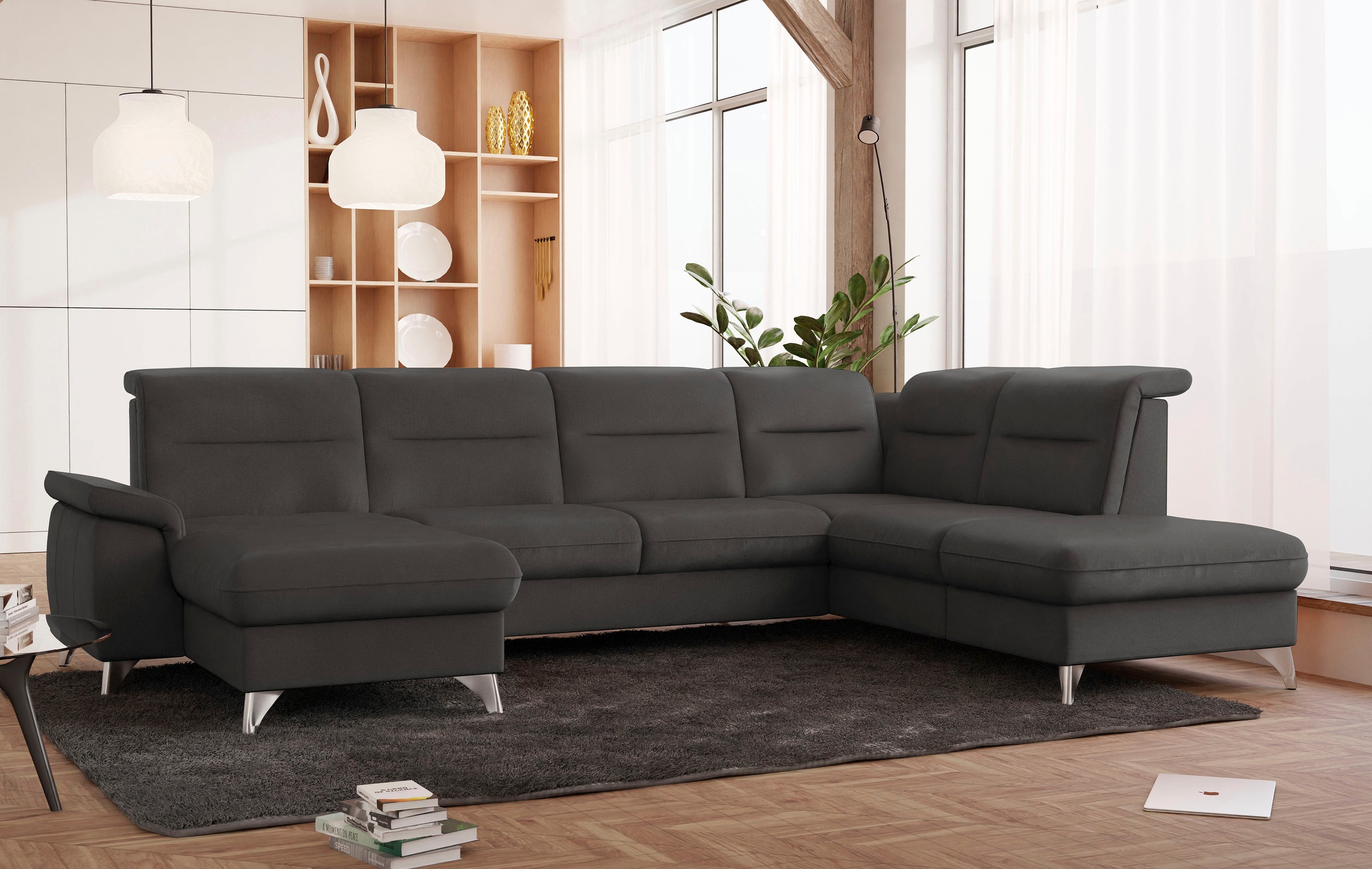 sit&more Wohnlandschaft »Astoria U-Form«, wahlweise mit motorischer Relaxfunktion