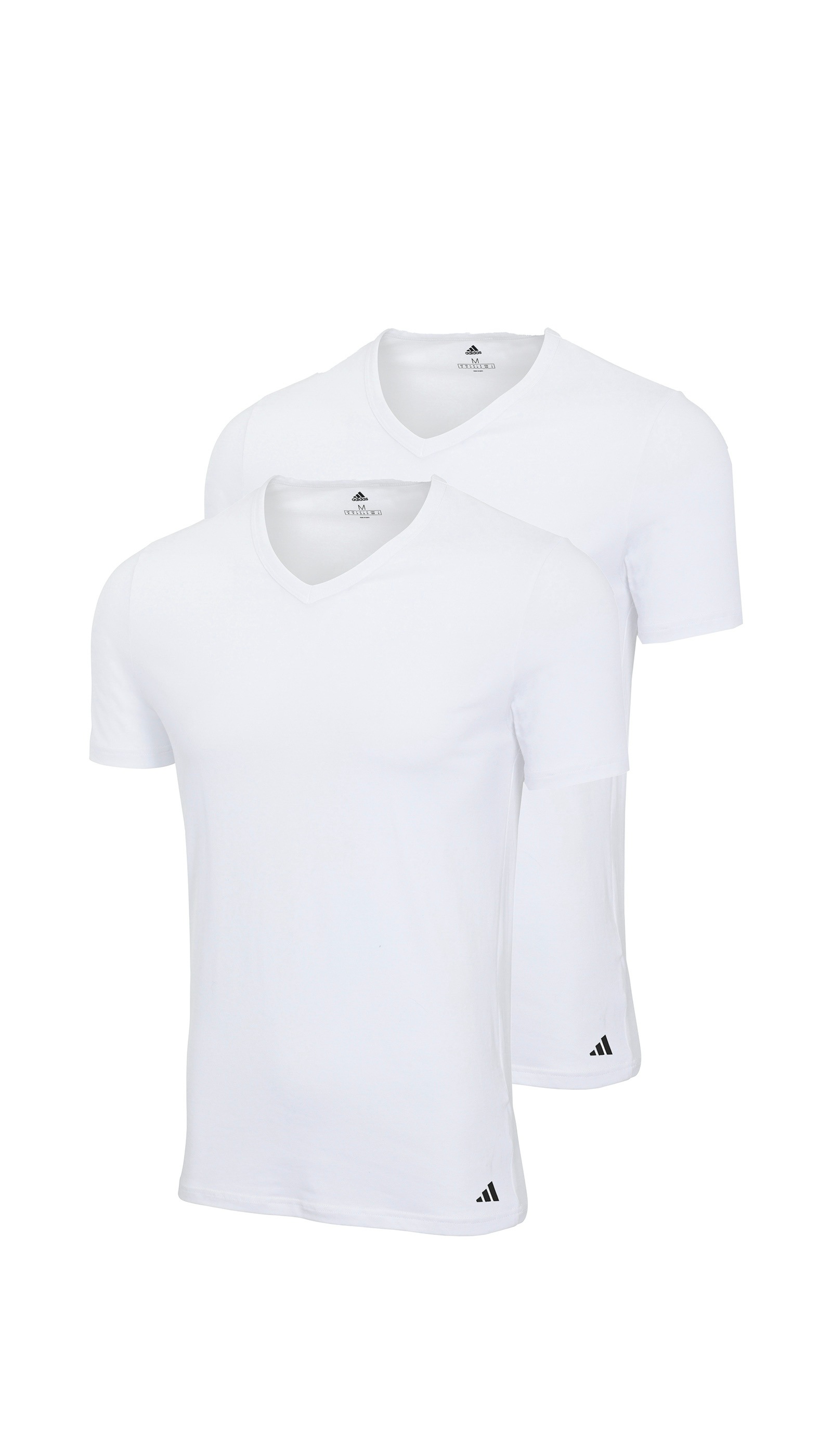 Adidas Sportswear Herren T-Shirt »Active Flex Cotton« 2er Pack in weiß, Größe M