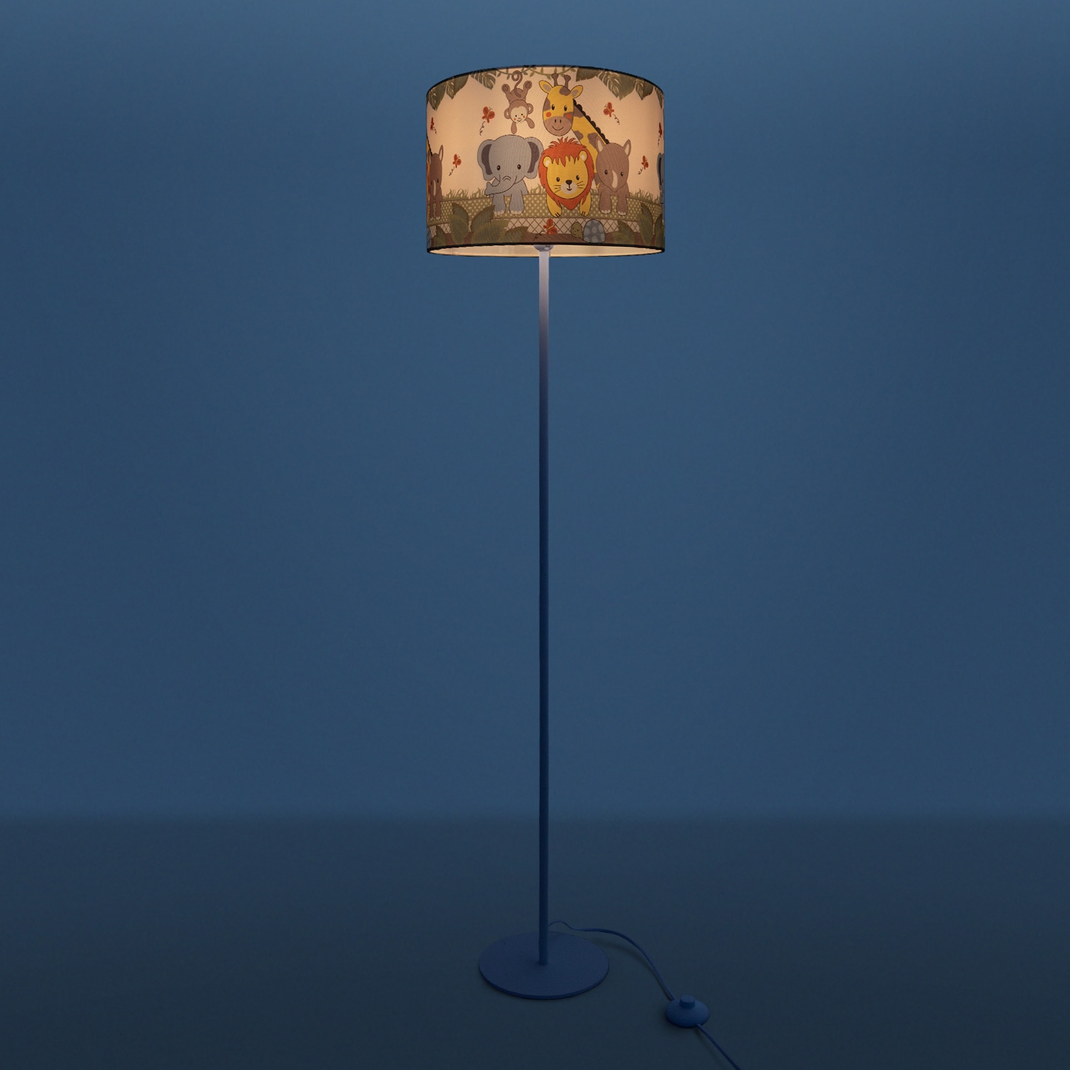Paco Home Stehlampe »Diamond Dschungel-Tiere Kinderzimmer Kinderlampe 634«, bei bestellen 1 flammig-flammig, E27 Stehleuchte Lampe LED OTTO