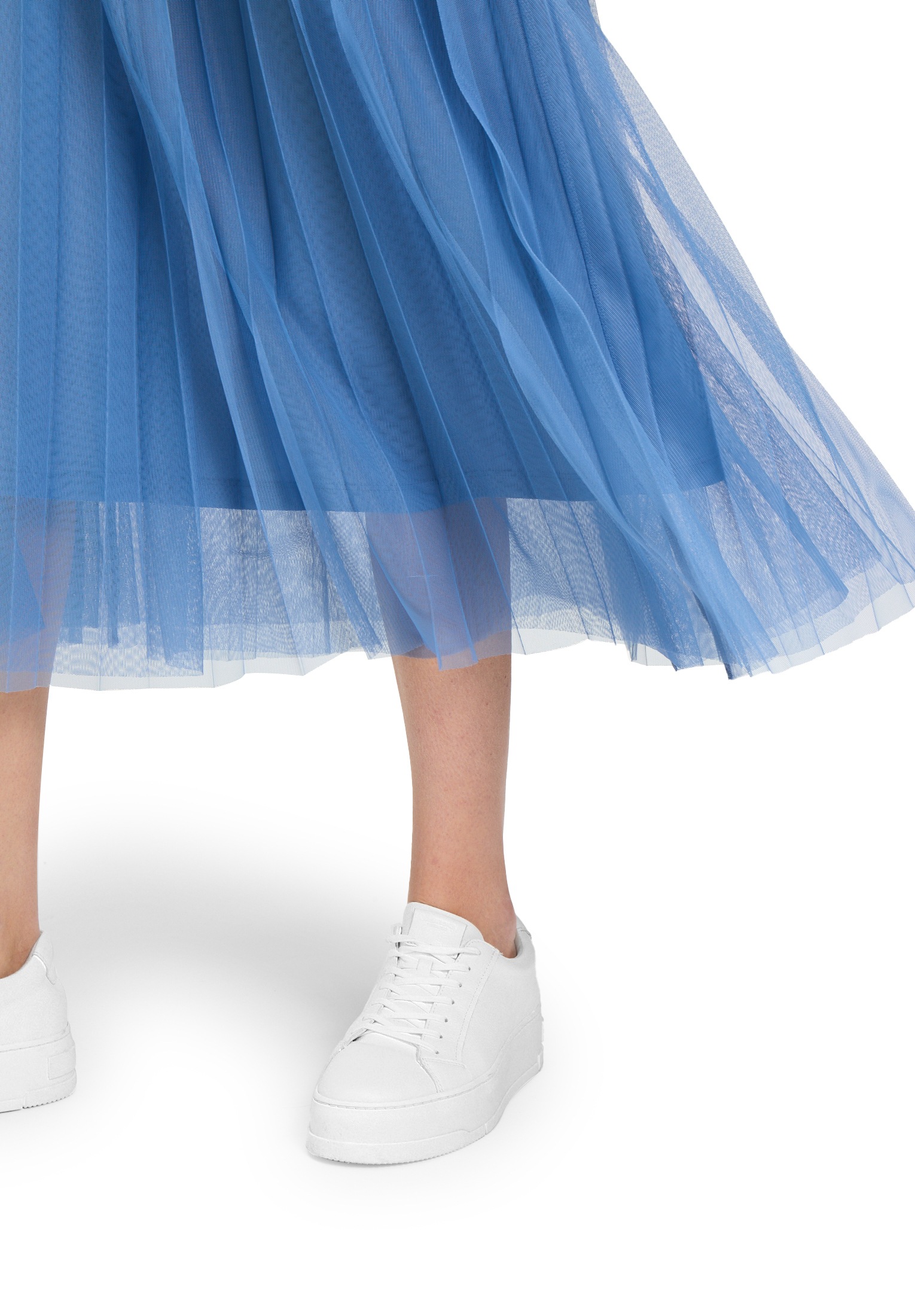 Betty&Co Midirock »Midirock mit Plissee«