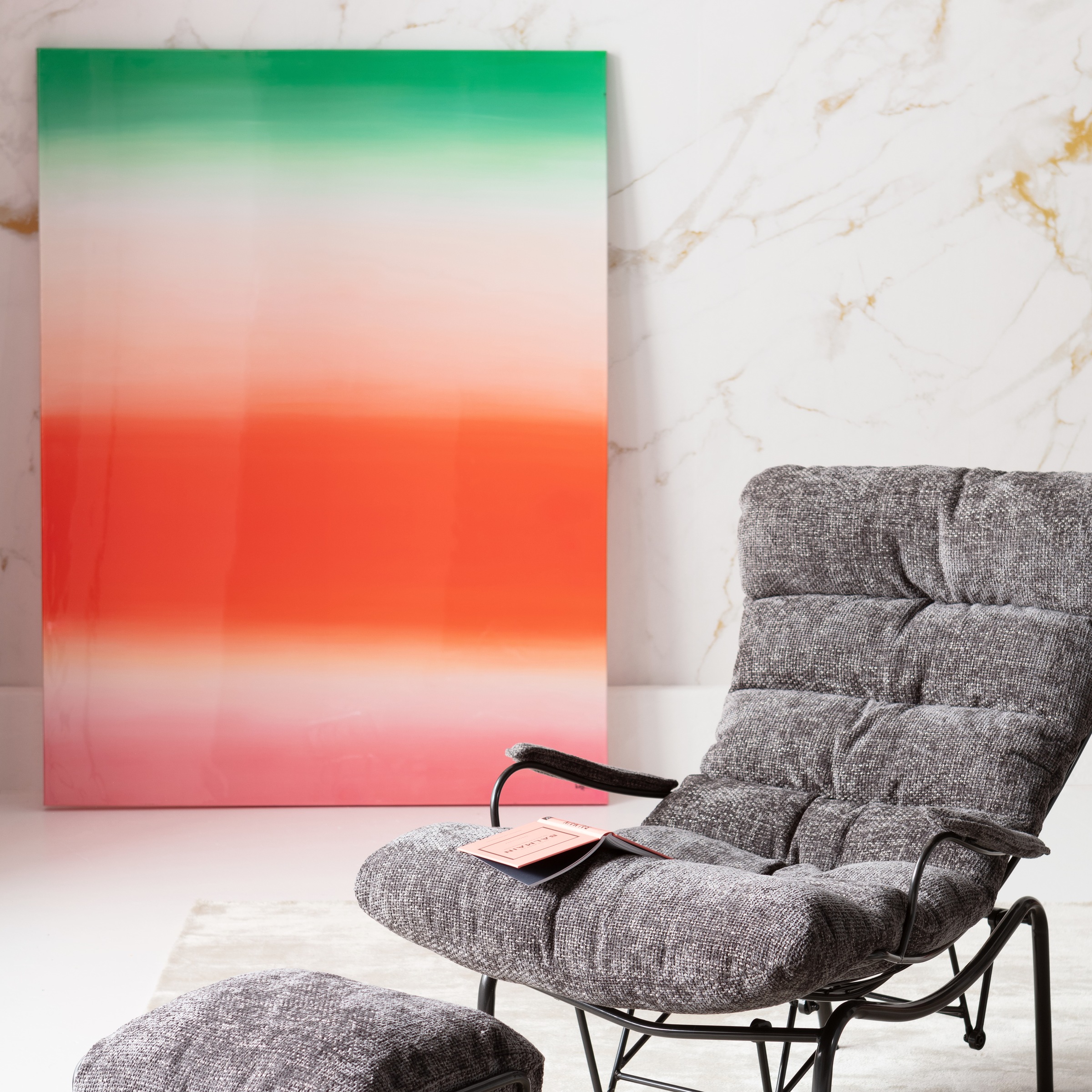 Kare Design Leinwandbild »Leinwandbild Tendency Blush«