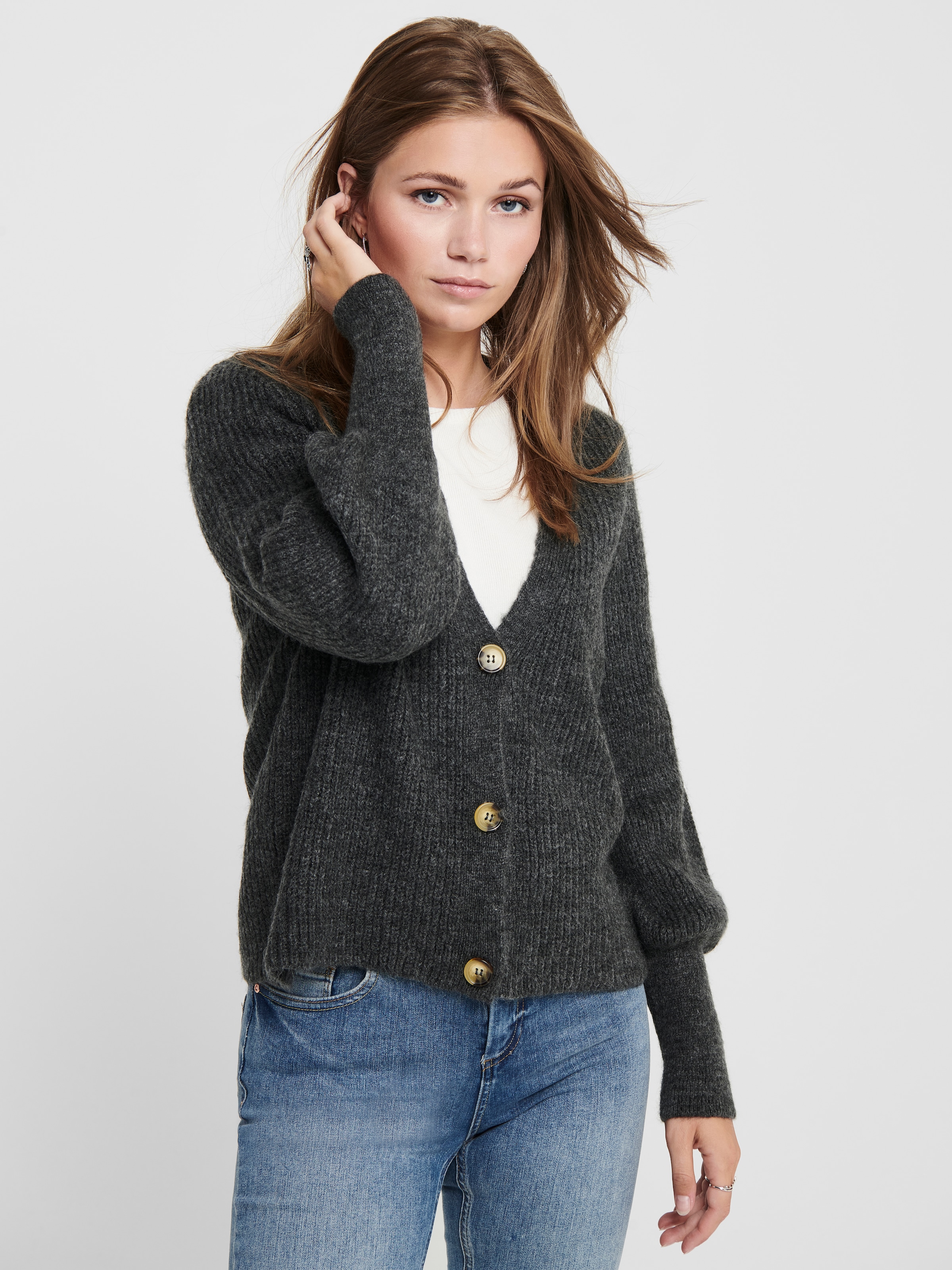 ONLY Strickjacke »ONLCLARE L/S CARDIGAN KNT NOOS«