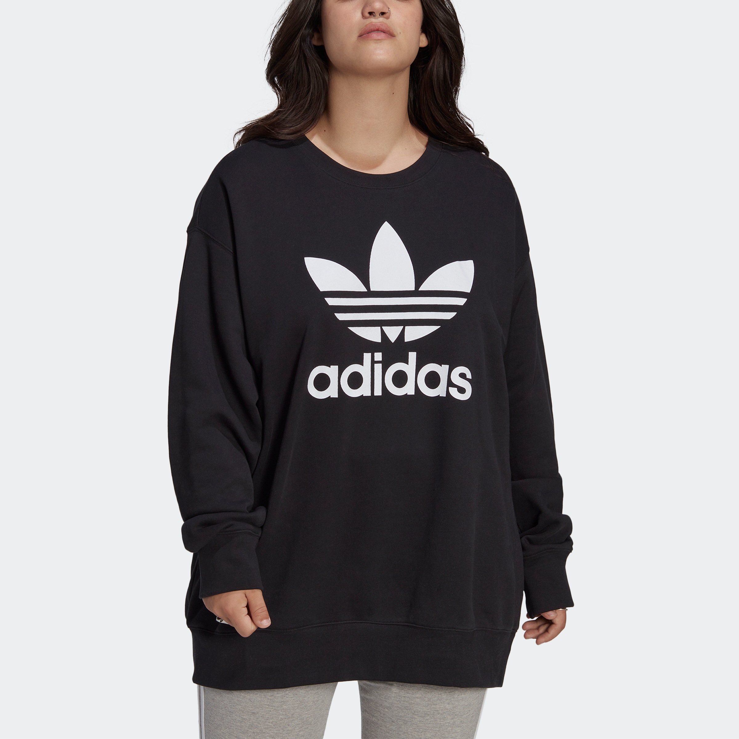 adidas Originals Sweatshirt »TREFOIL – GROSSE GRÖSSEN« online bei OTTO