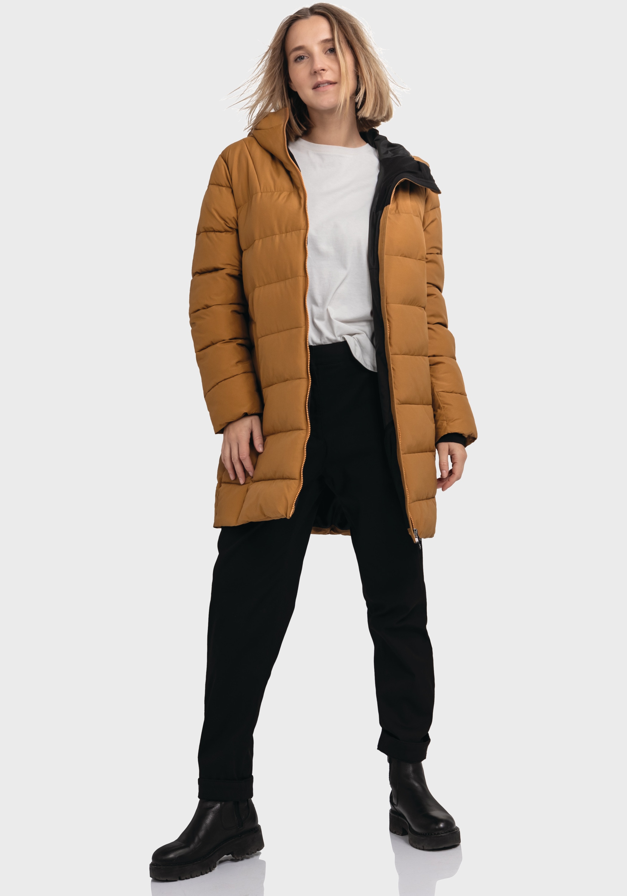 Schöffel Parka »Urban Ins Parka Style Boslix WMS«, mit Kapuze
