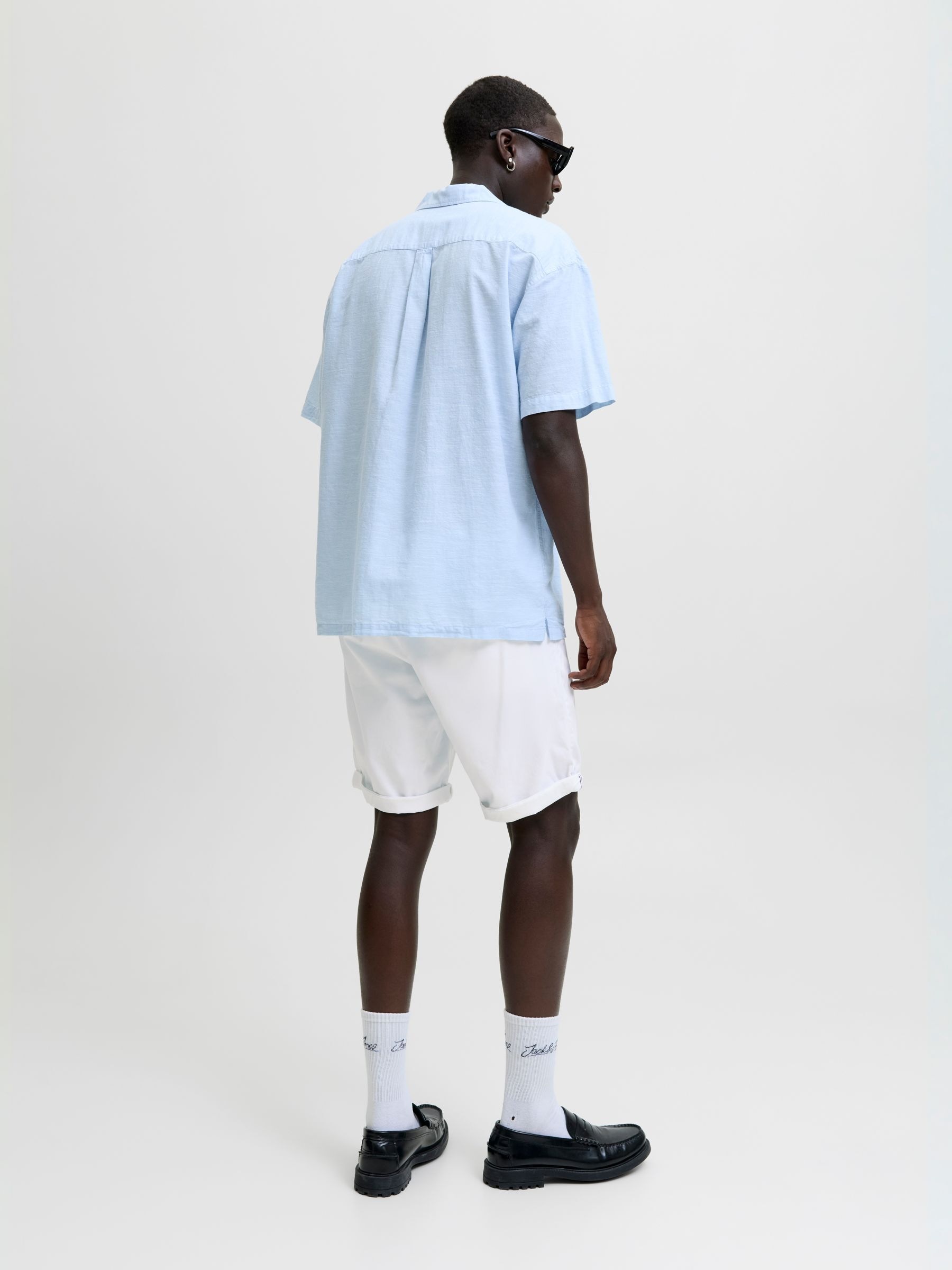 Jack & Jones Chinoshorts »JPSTBOWIE JJSHORTS S«  mit Aufschlag