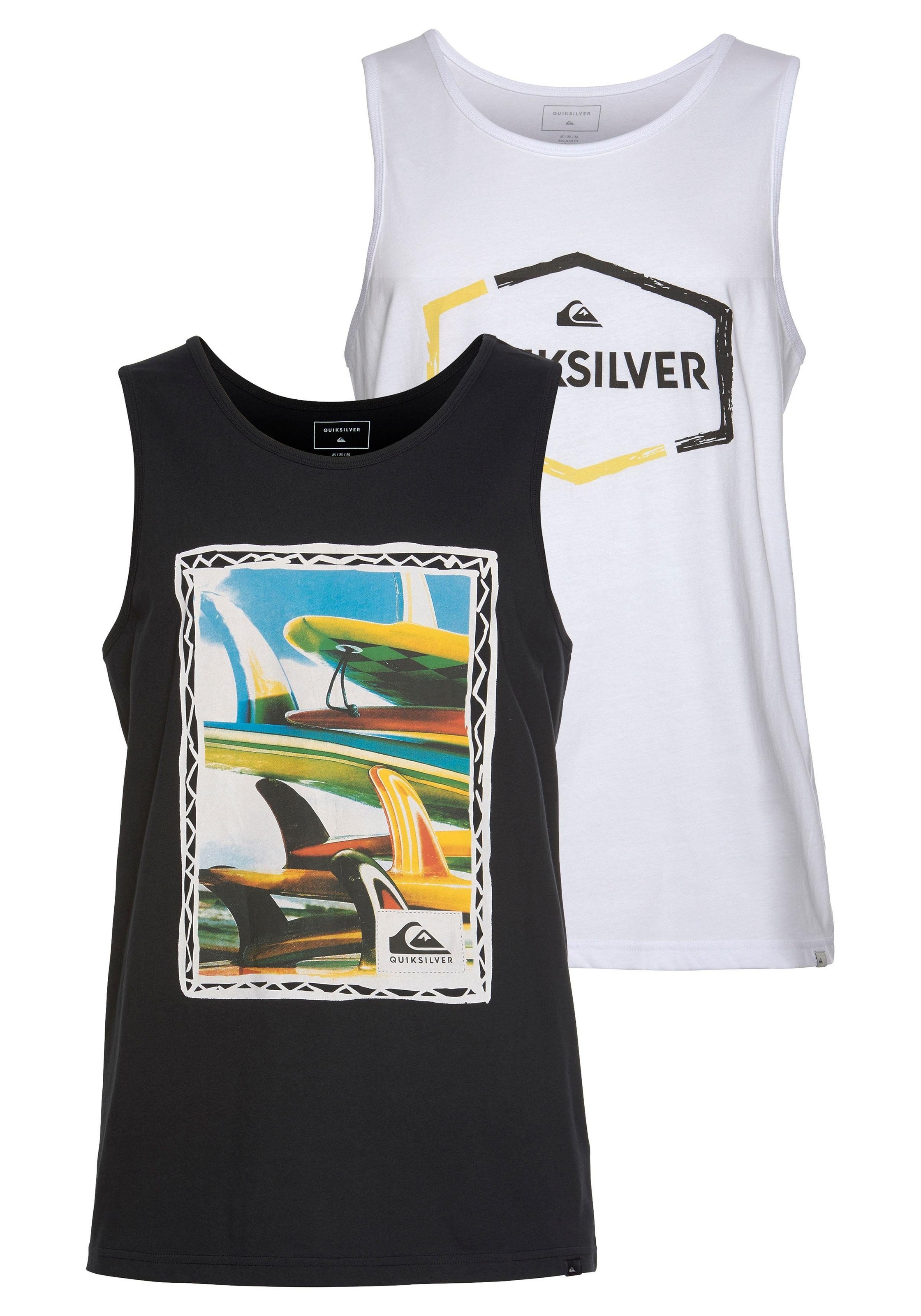 Quiksilver Tanktop »NORWAY STAX LAMBOK«, (Packung, 2 tlg., 2er-Pack)