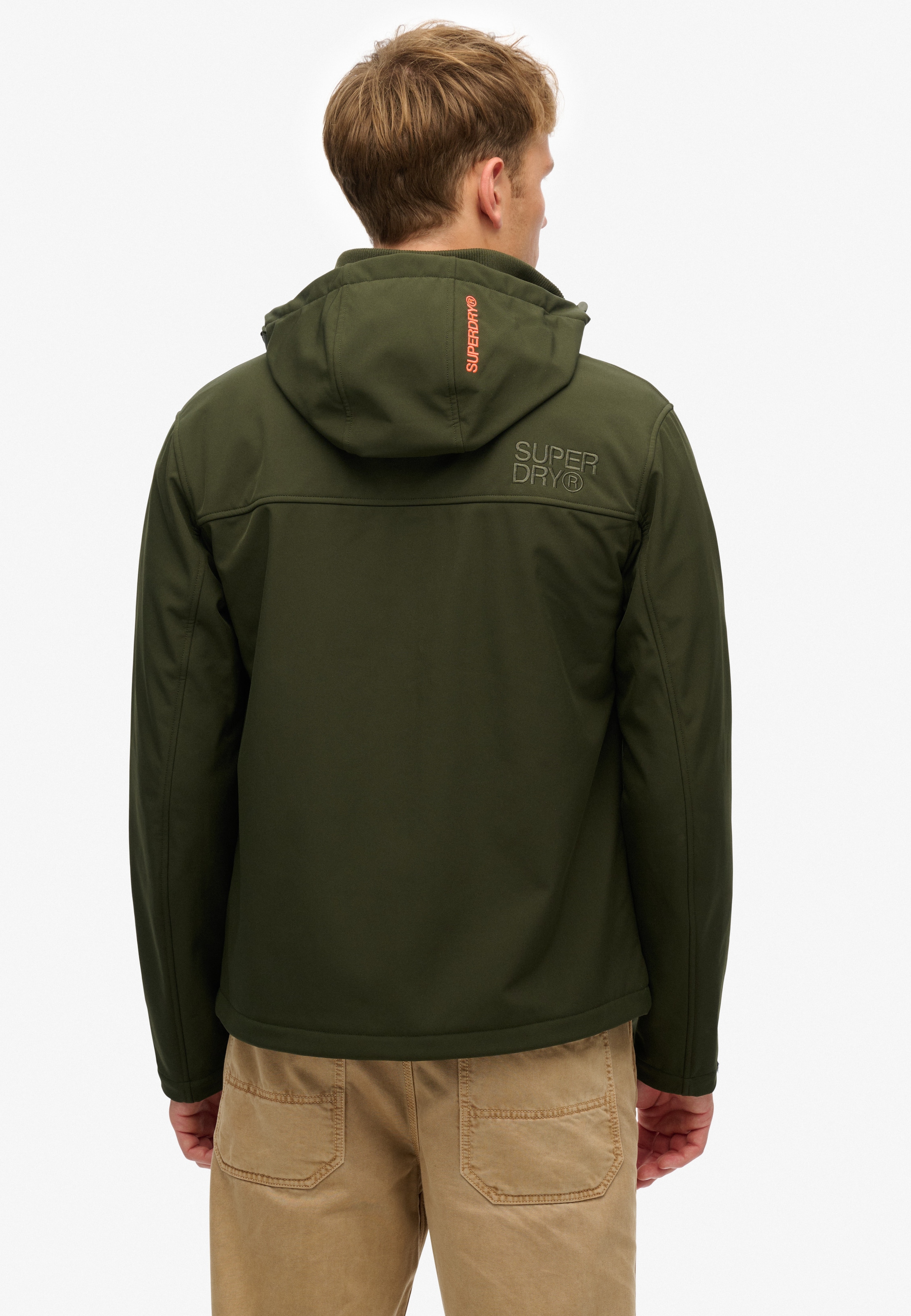 Superdry Outdoorjacke »HOODED SOFT SHELL TREKKER JKT« mit Kapuze