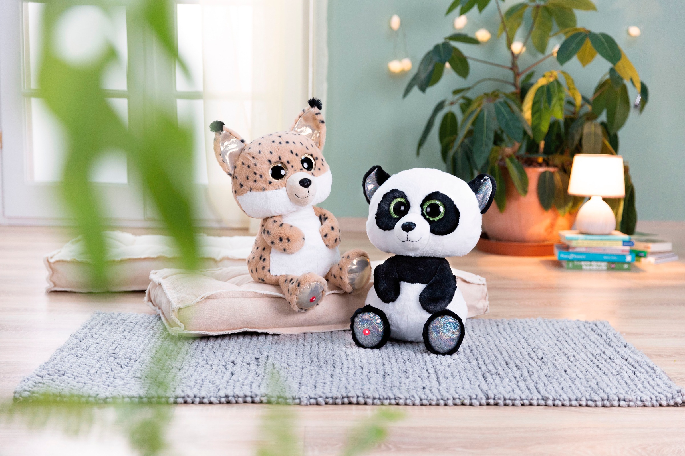 Nici Kuscheltier »Glubschis, Luchs Lenzo, 45 cm«