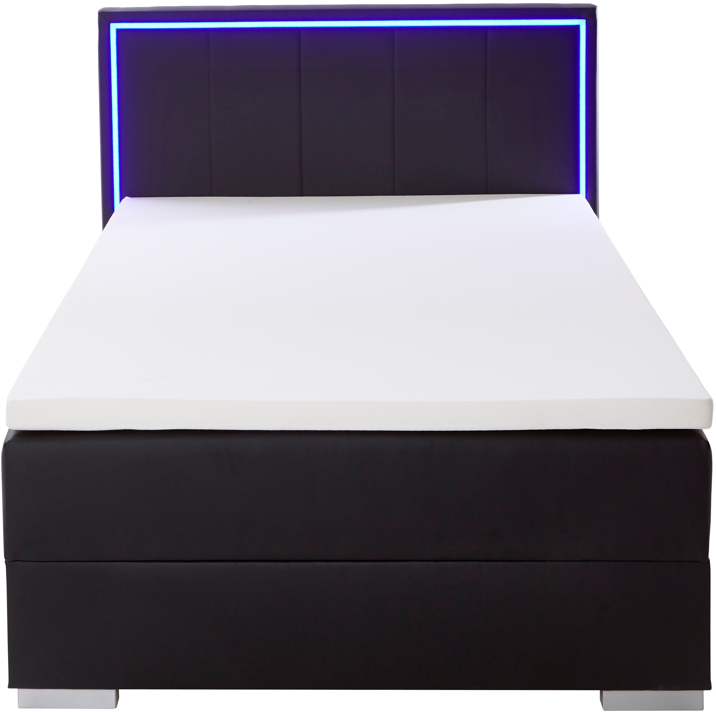 meise.möbel Boxbett »Colorado«, inkl. LED-Beleuchtung im Kopfteil, Bettkasten und Topper