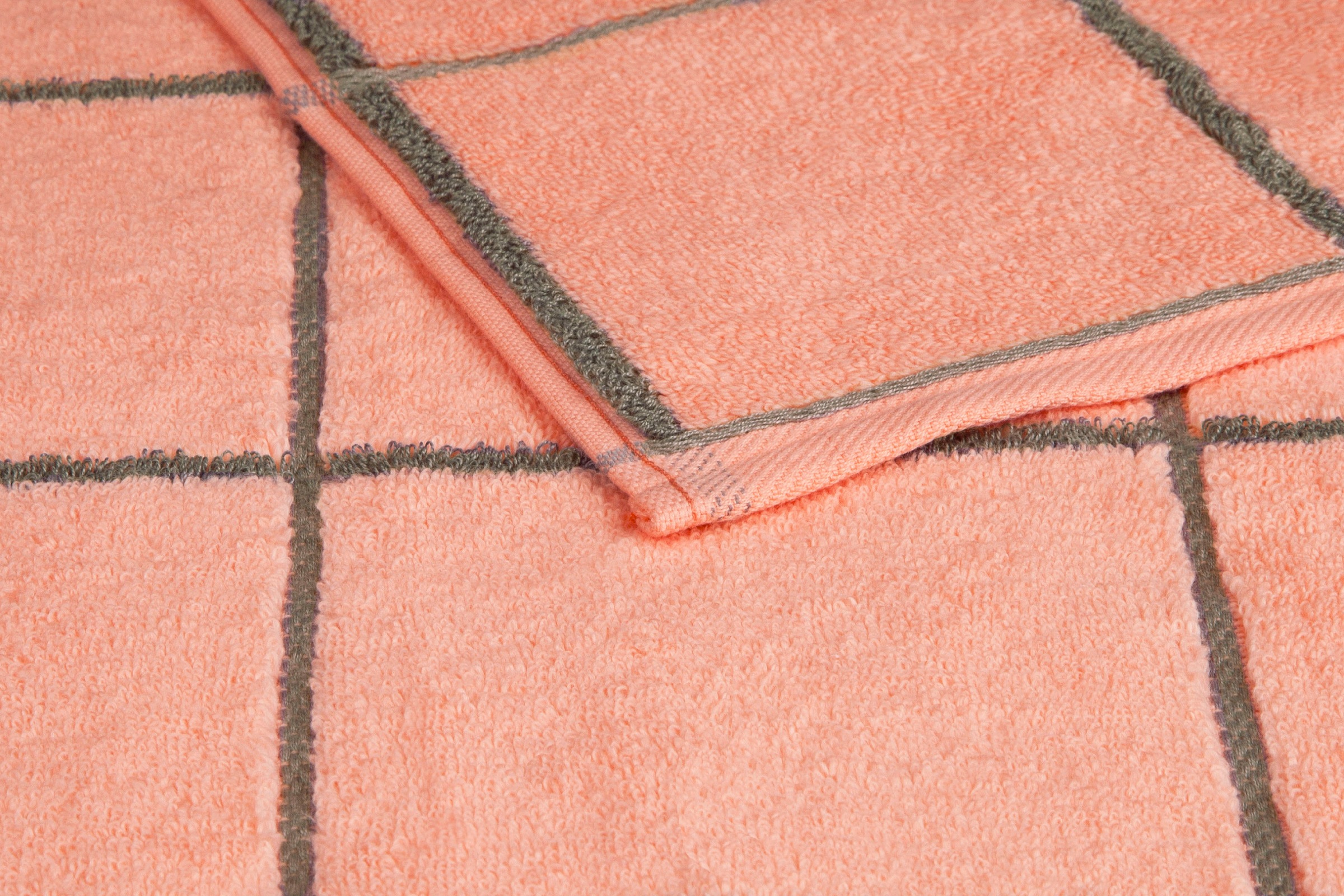 ROSS Duschtuch »Cashmere Überkaro«, (1 St.), 100% Baumwolle, kariert, in modischen Karo Farben
