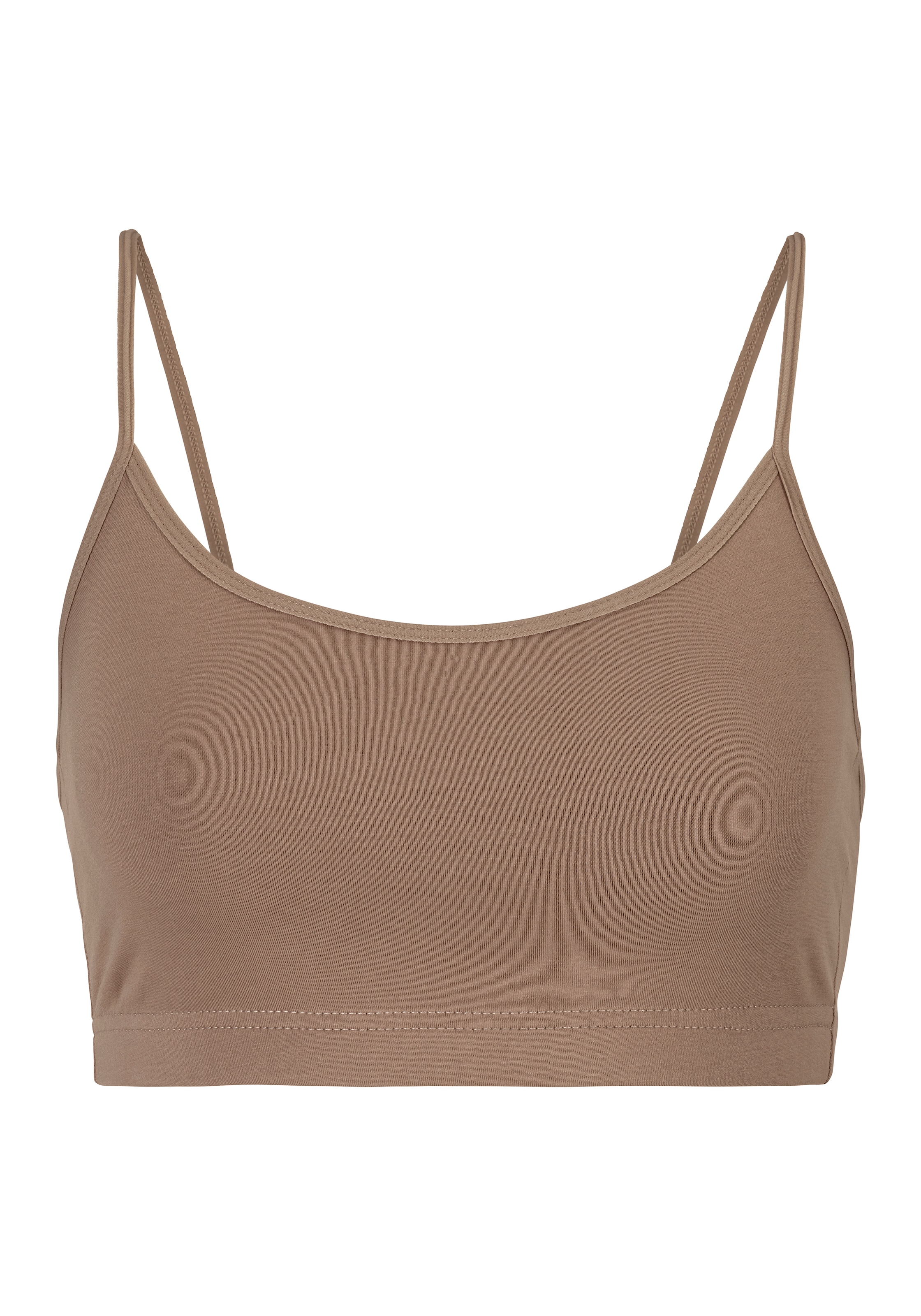 LASCANA Bustier, aus elastischer Baumwolle