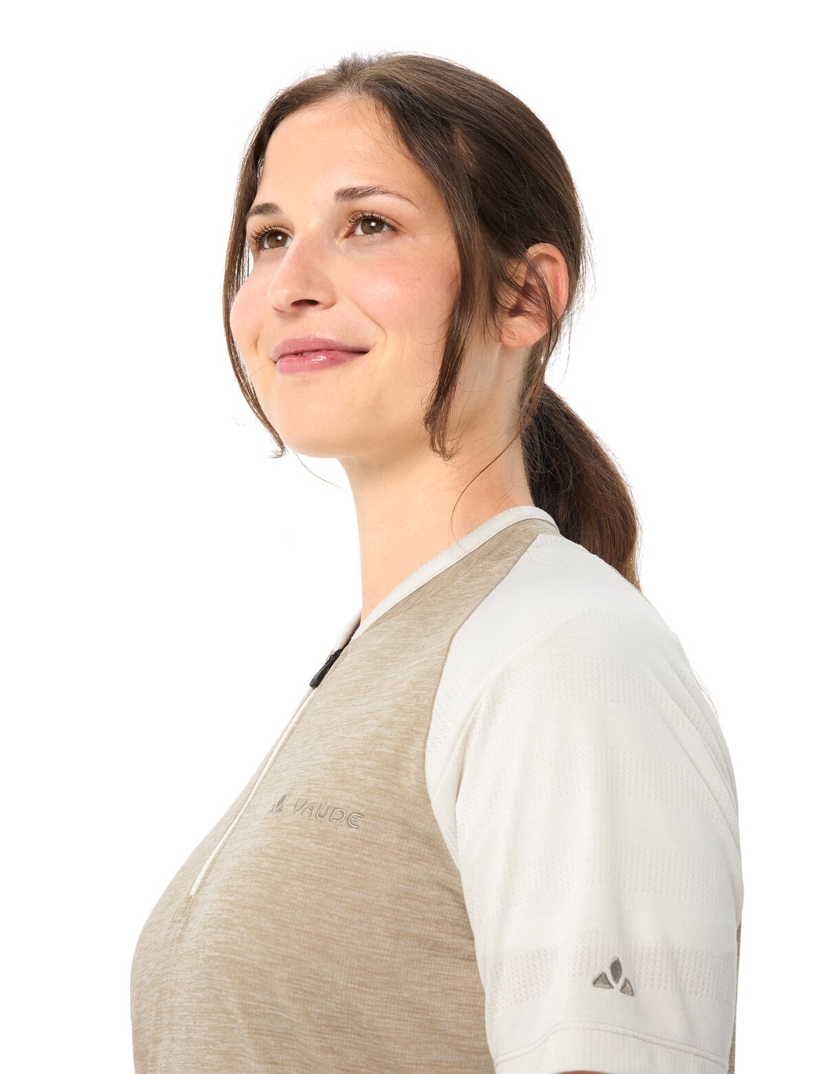 VAUDE Funktionsshirt »Women's Tamaro HZ Shirt IV« Kurzarm, sportlicher Stil, für Radsport und Outdoor-Aktivitäten