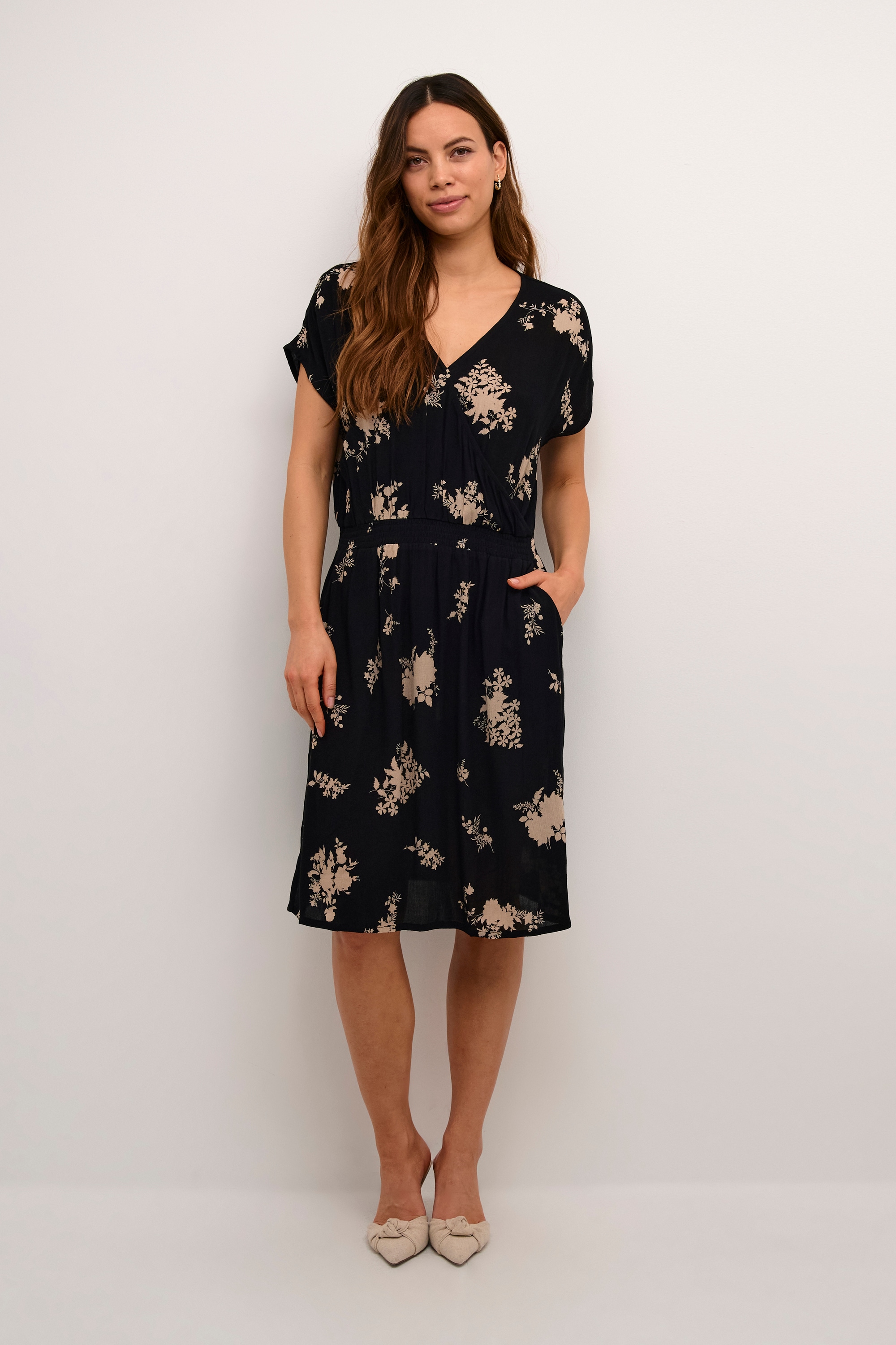 KAFFE Midikleid »Kleid KAjenn«