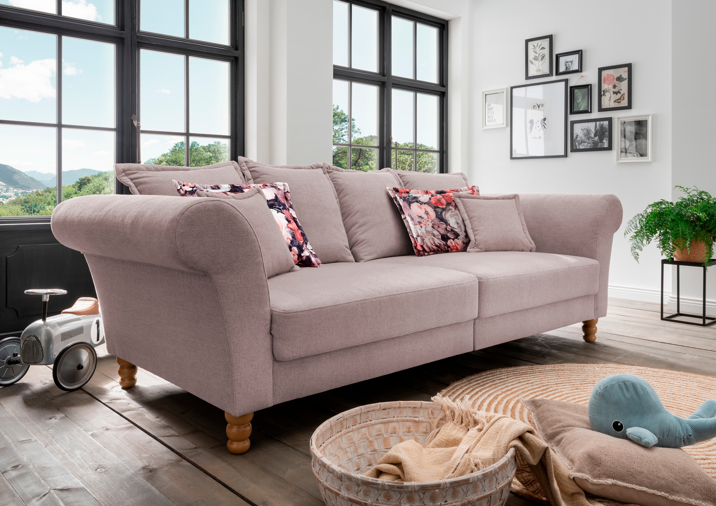Home affaire Big-Sofa »Tassilo« bei kaufen OTTO