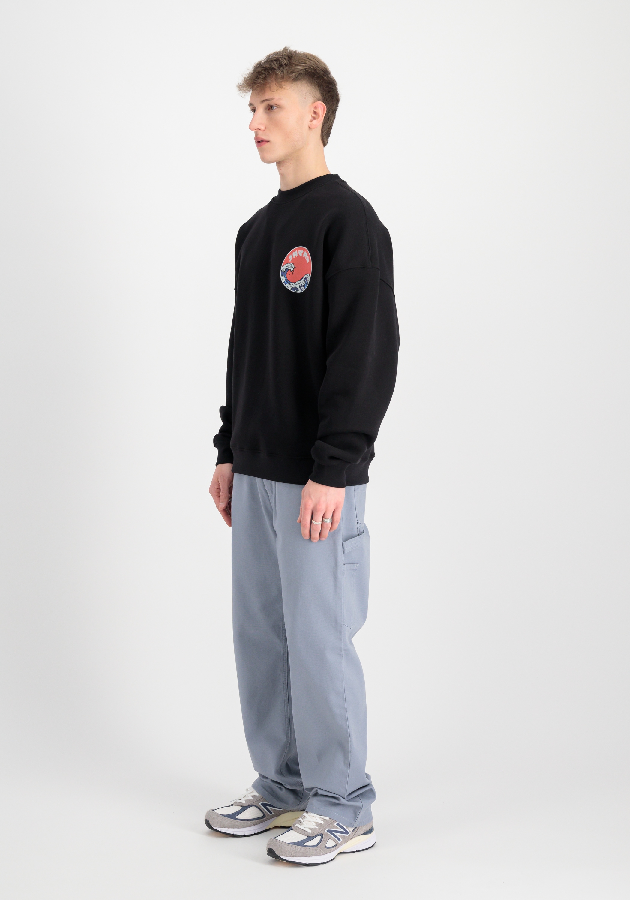 Alpha Industries Sweater »Alpha Industries Men - Sweatshirts Japan Wave Warrior Sweatshirt«