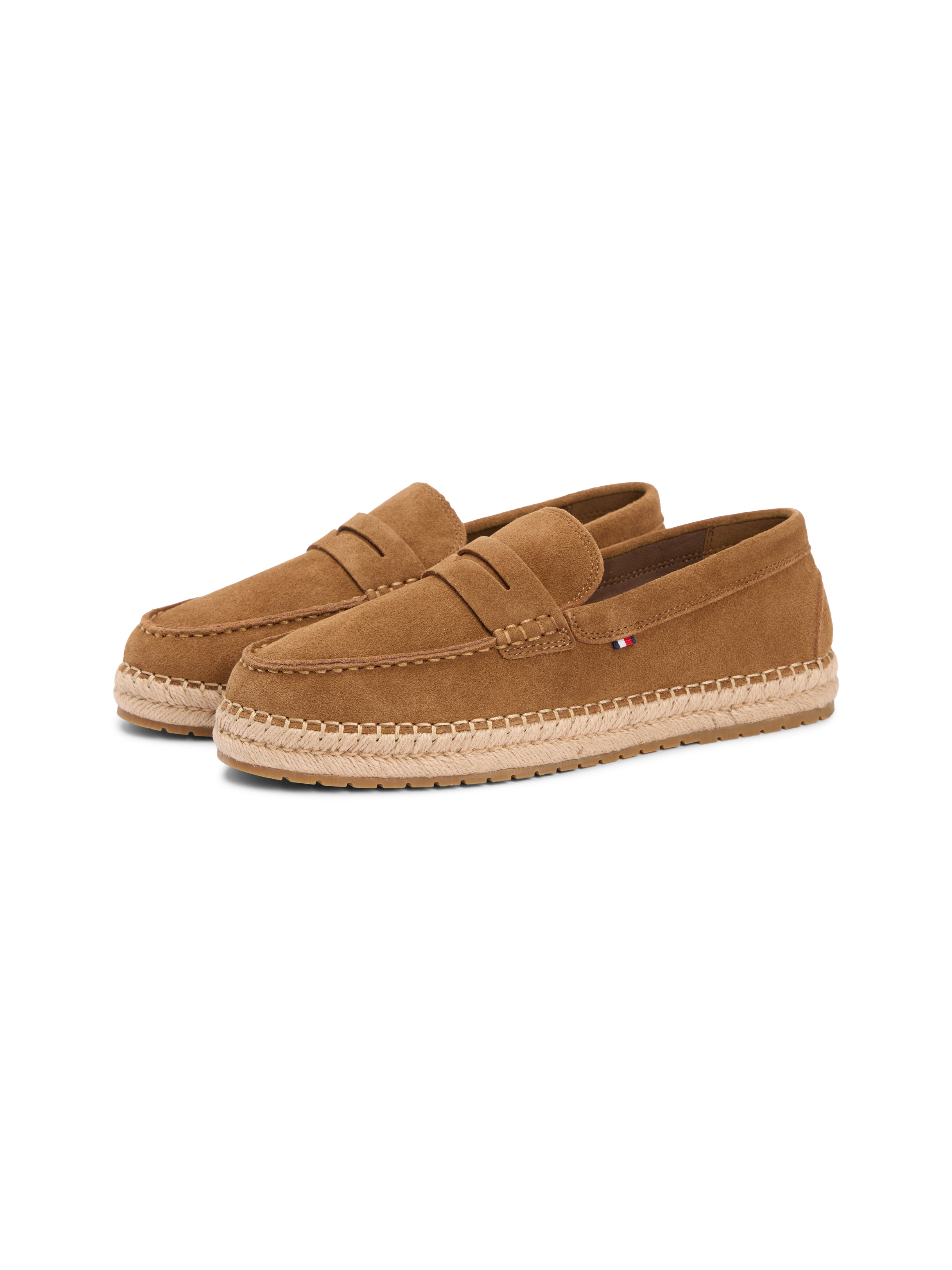 Tommy Hilfiger Espadrille »FLEXIBLE HILFIGER SDE ESPADRILLE«  Sommerschuh, Slipper, Loafer mit angesagtem Zierriegel