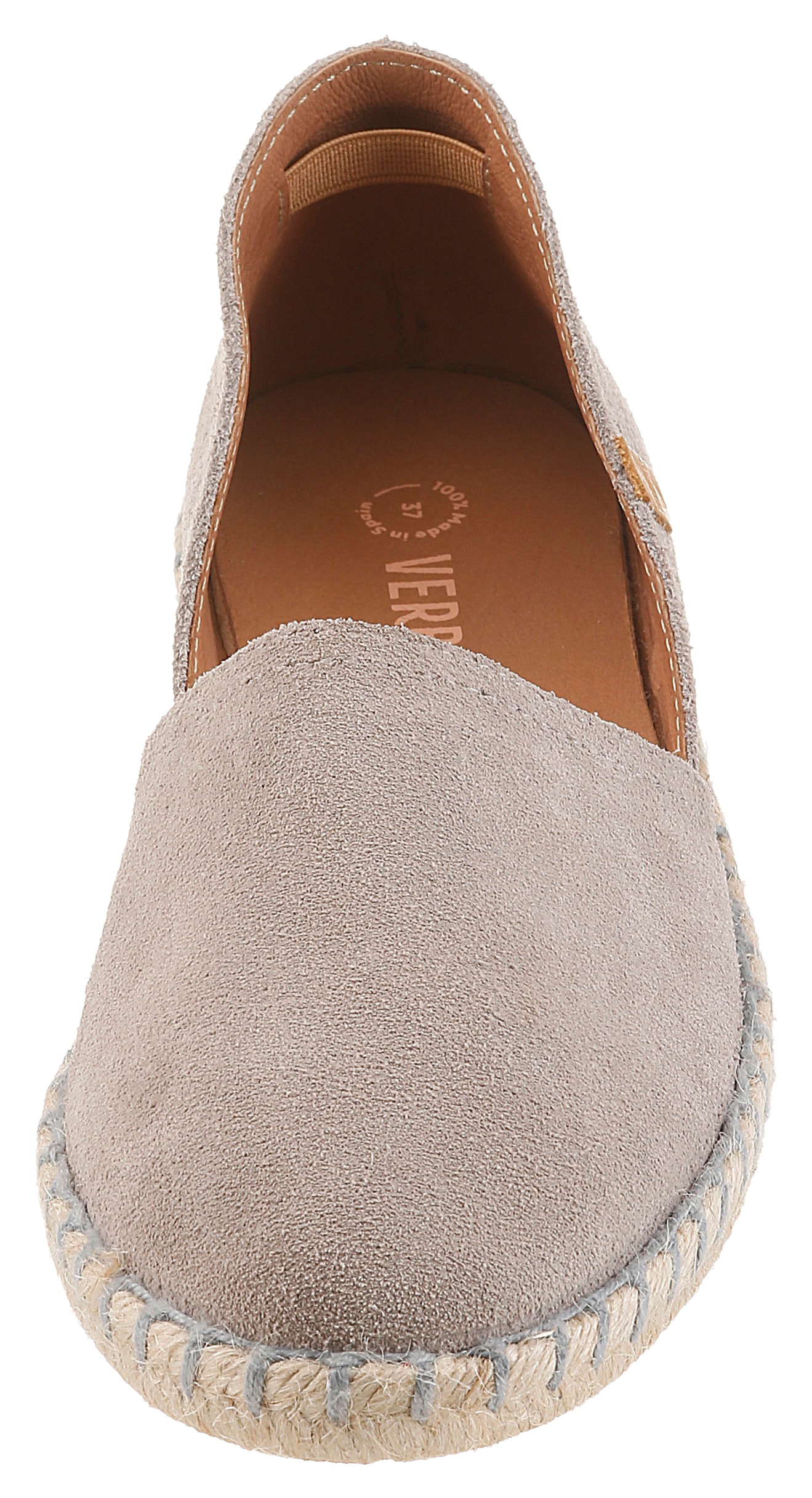 VERBENAS Espadrille  Strandschuh, Sommerschuh, Loafer aus Veloursleder