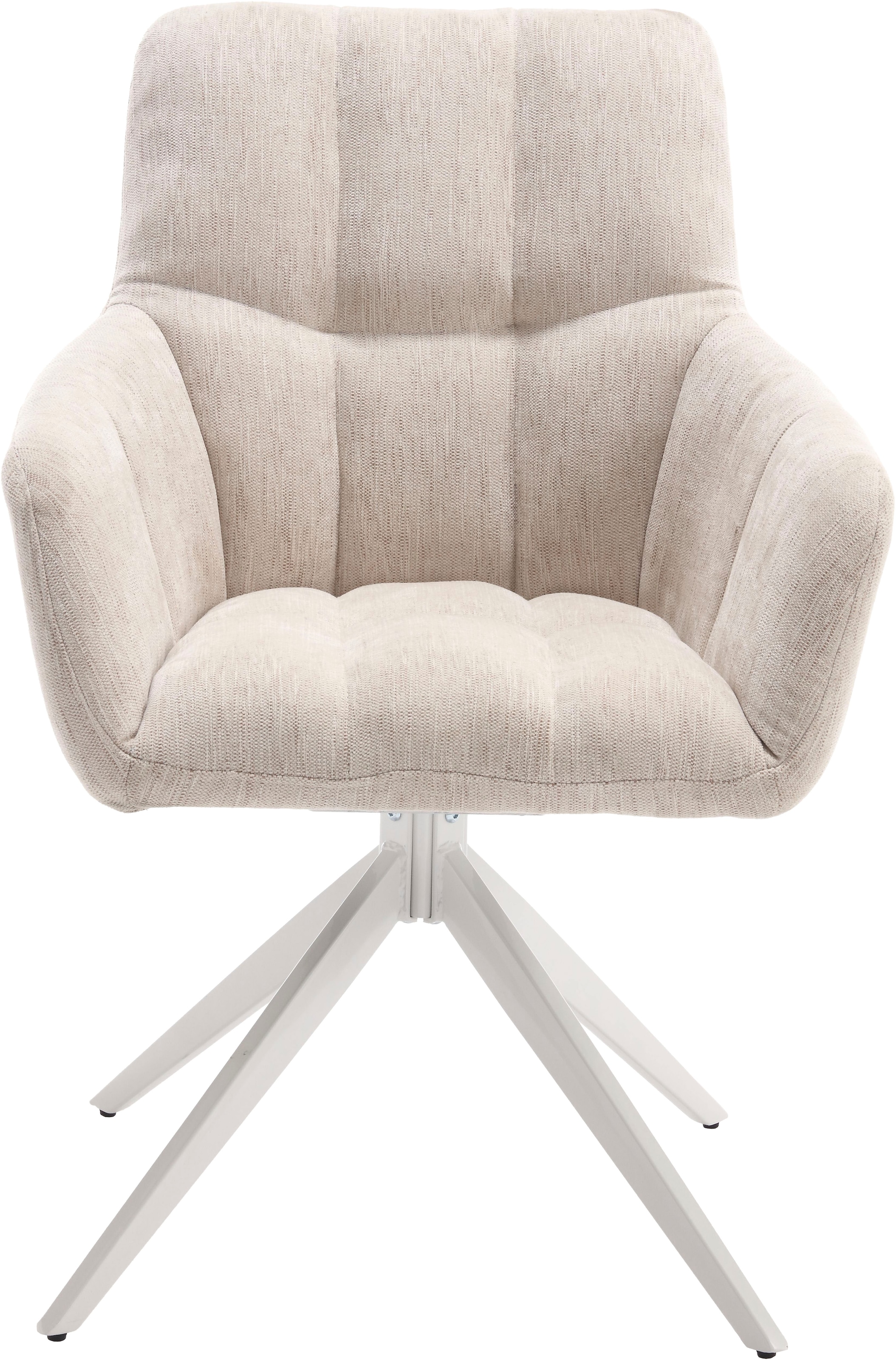 Home affaire Drehstuhl »Nizza, TOPSELLER!« (Set) 2 Stk.180 Grad Drehfunktion, komfortable Polsterung, stabiles Gestell