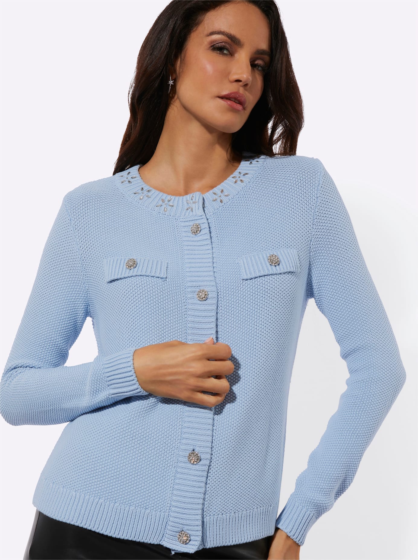 creation L Strickjacke