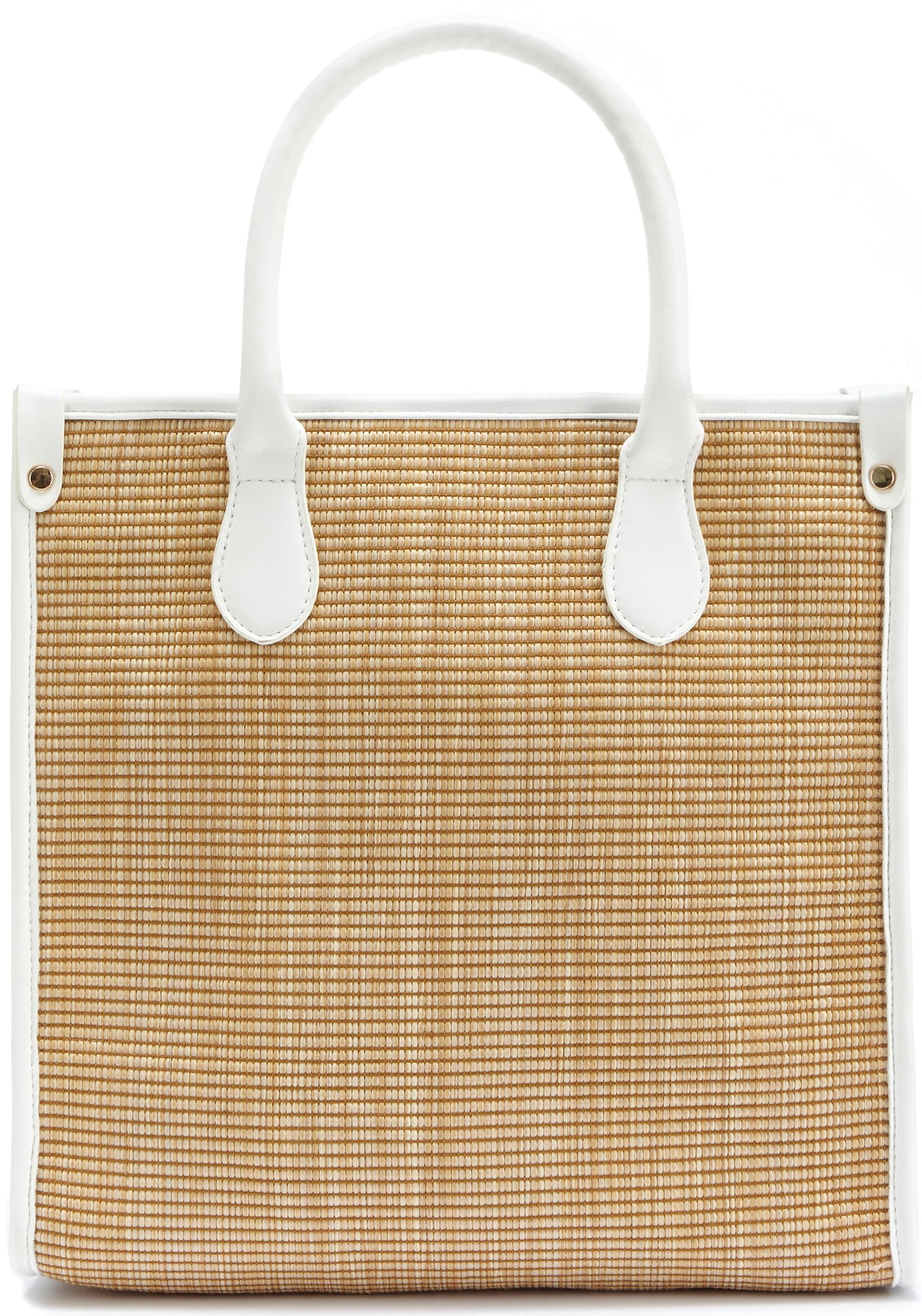Vivance Shopper »Strandtasche«, Schultertasche, Korbtasche, Tragetasche, Bast-Optik VEGAN