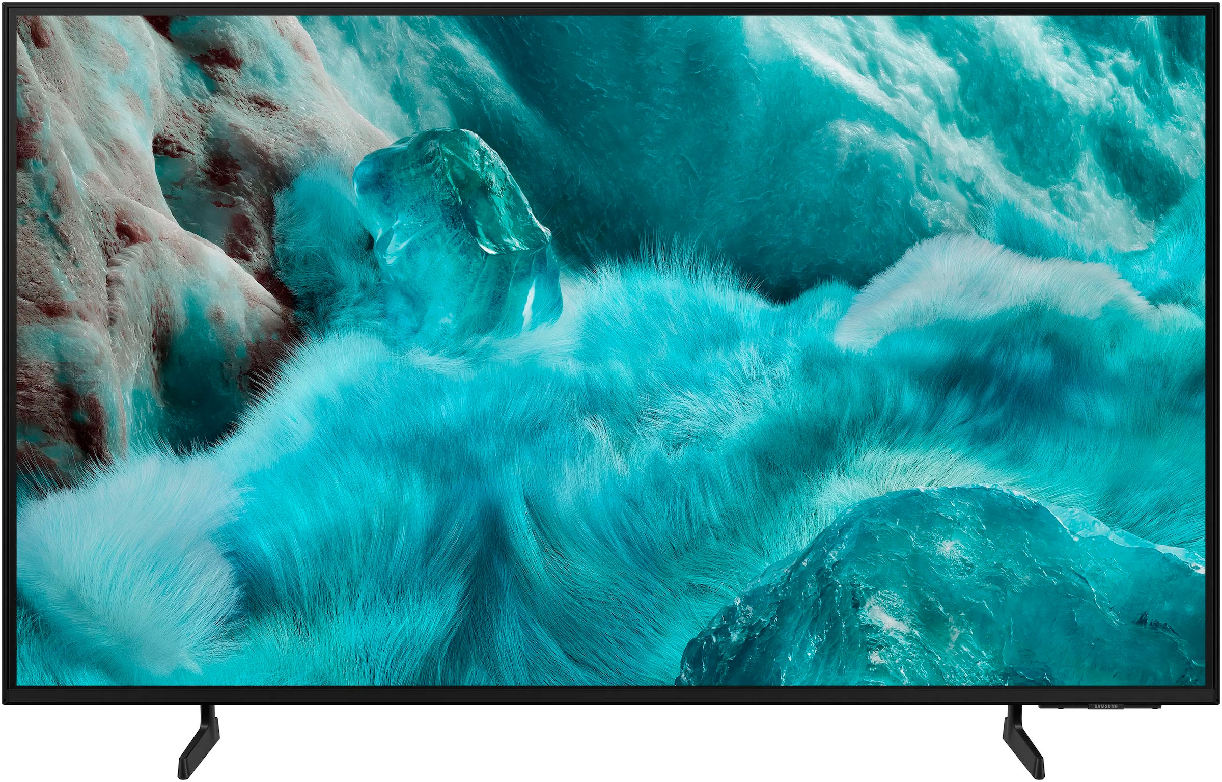 Samsung QLED-Fernseher »GQ43Q7F2AU«, 4K Ultra HD, Smart-TV, Quantum HDR, Knox Security, Art Store, 3D Sound, Gaming Hub, AI TV