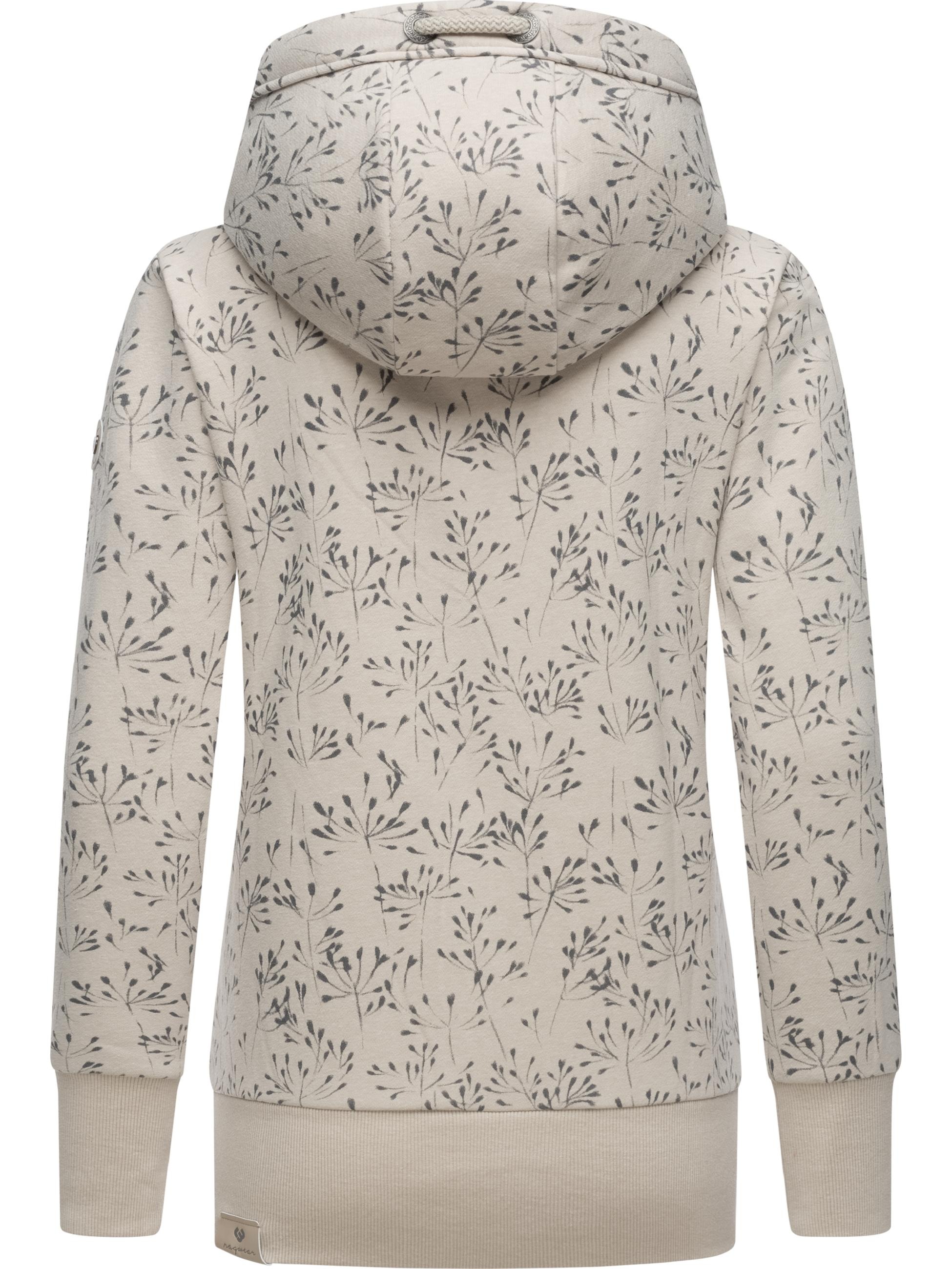 Ragwear Sweatjacke »Sweatjacke Neska Zip Flowers«