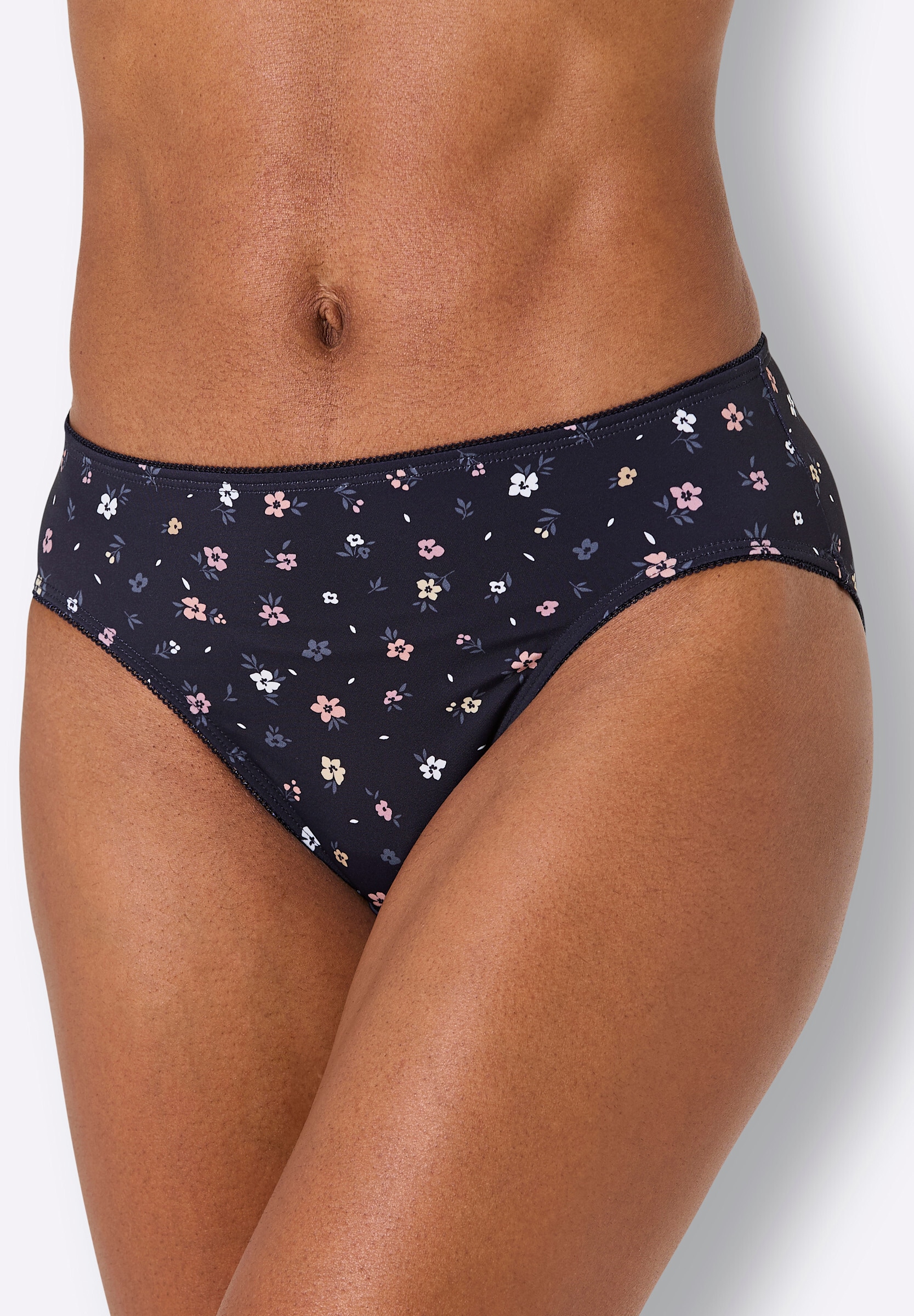 Witt Jazz-Pants Slips »Jazzpants Jazzpants mit Mäusezähnchenborte 2 Stück« 2 Stk.