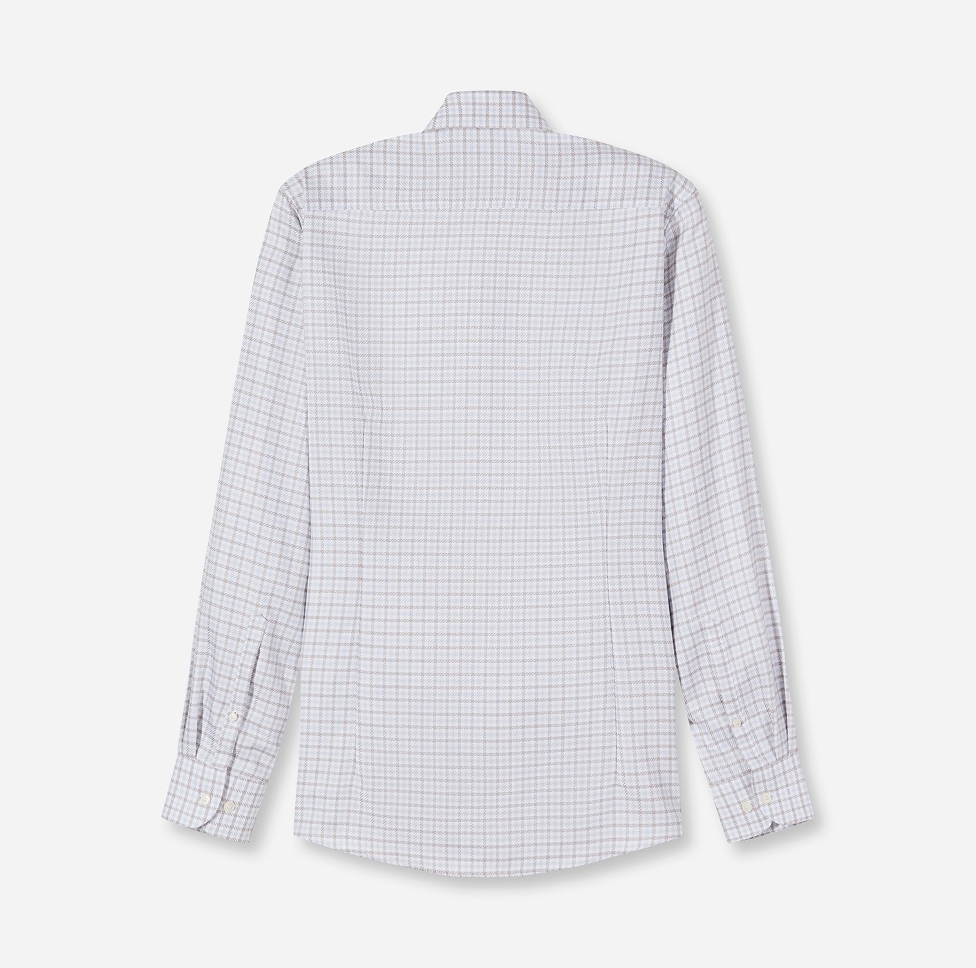 OLYMP Langarmhemd »Level Five« Businesshemd, body fit, Royal Kentkragen, Karomuster