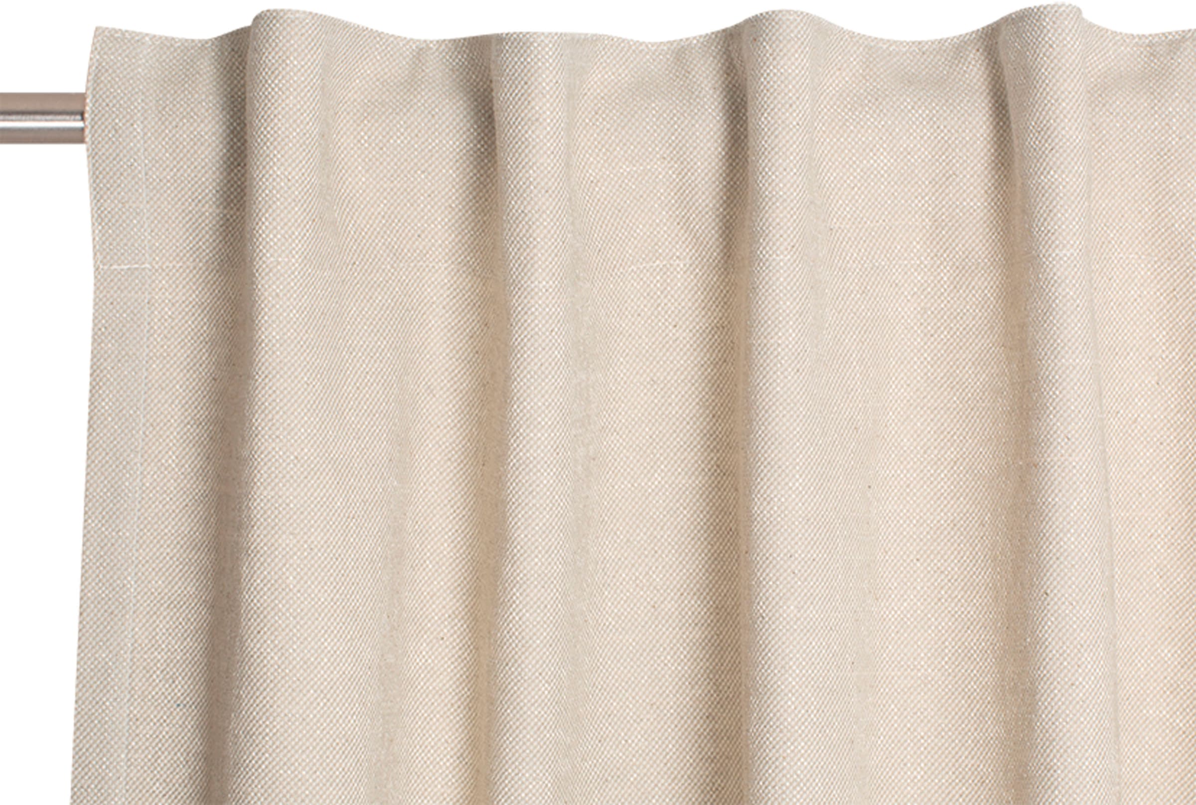 SCHÖNER WOHNEN-Kollektion Vorhang »Solo«, (1 St.), mit Lederapplikation  kaufen bei OTTO | Thermovorhänge