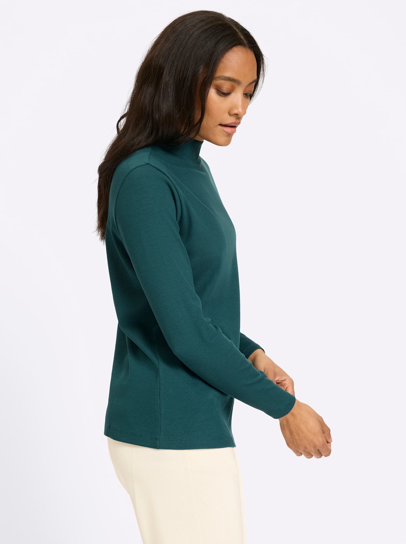 heine Langarmshirt »Rollkragen-Shirt« 1