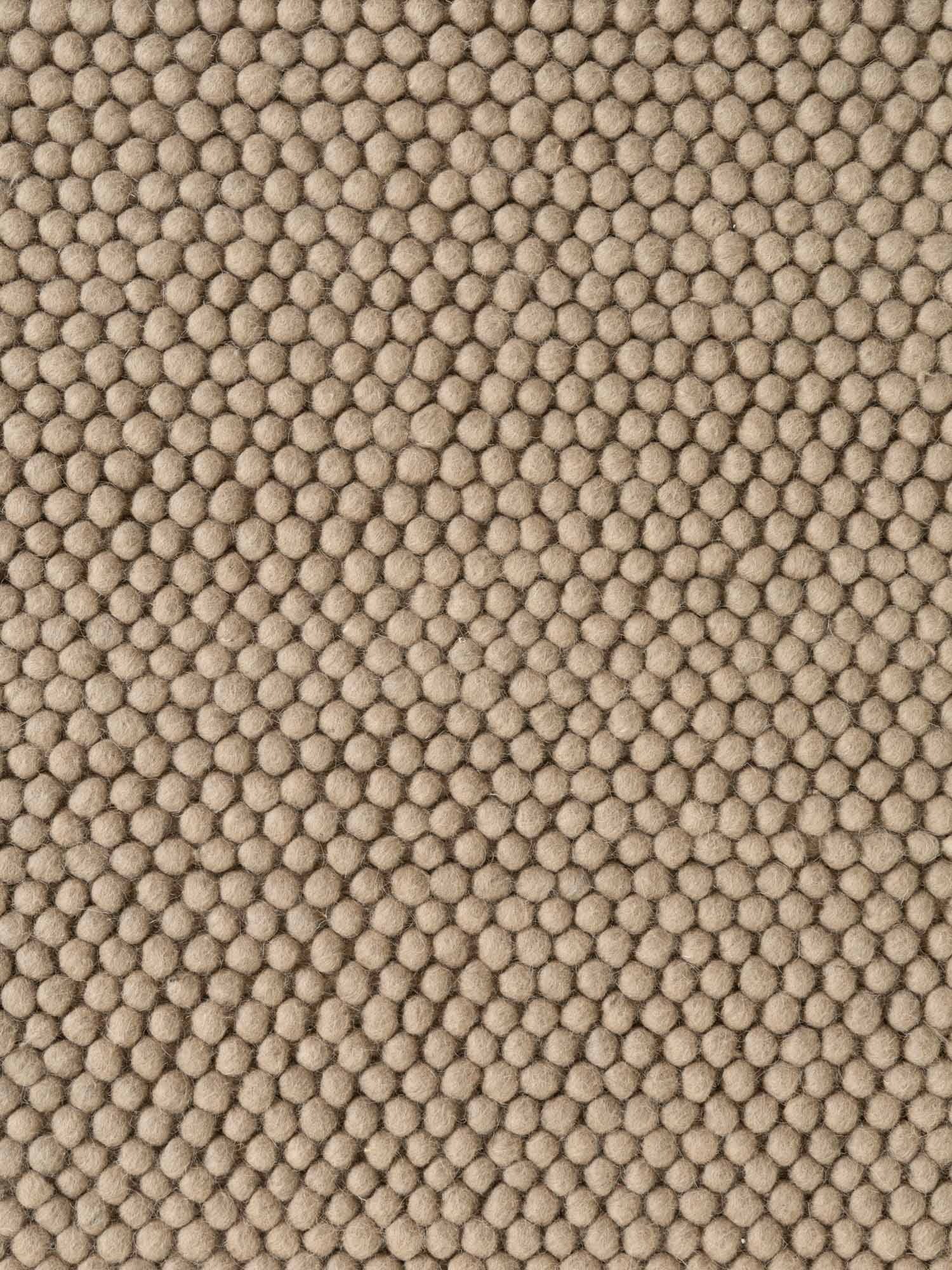 Ted Baker Wollteppich »Diana« rund 16 mm Höhe Wolle, Natur, Handgemacht, Wohnzimmer, Esszimmer, Schlafzimmer, Skandi