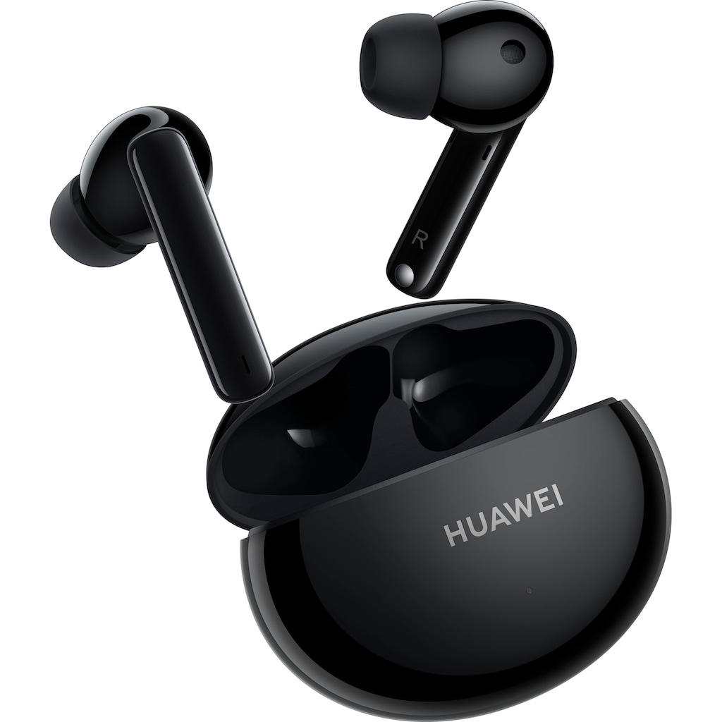 Huawei wireless In-Ear-Kopfhörer »FreeBuds 4i«, Bluetooth-A2DP Bluetooth-AVRCP Bluetooth-AVCTP Bluetooth-AVDTP Bluetooth-HFP-RFCOMM-SPP, Active Noise Cancelling (ANC)-True Wireless