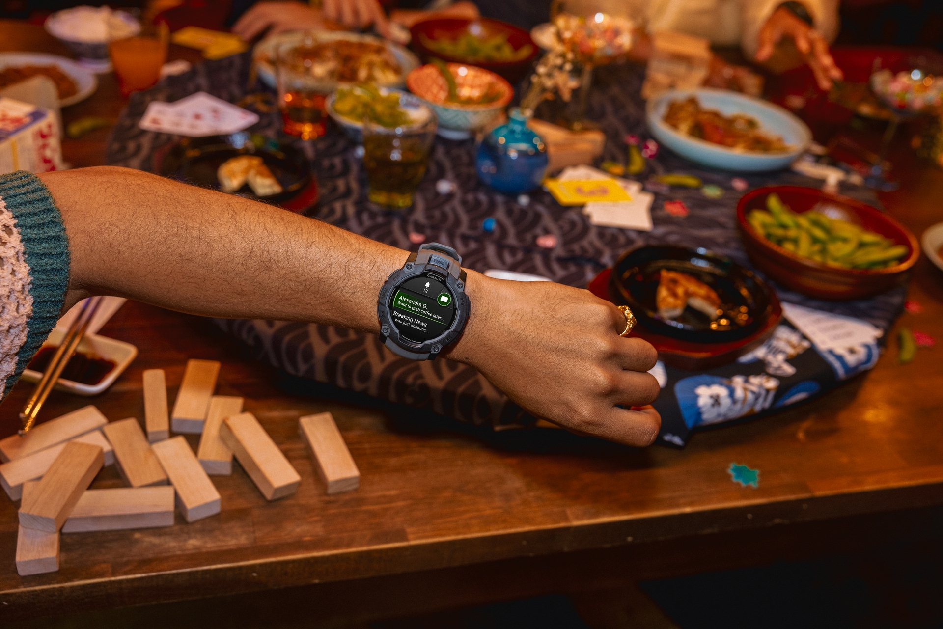 Garmin Smartwatch »Instinct 3 AMOLED 50mm«, (3,3 cm / 1,3 Zoll), 4 GB,)