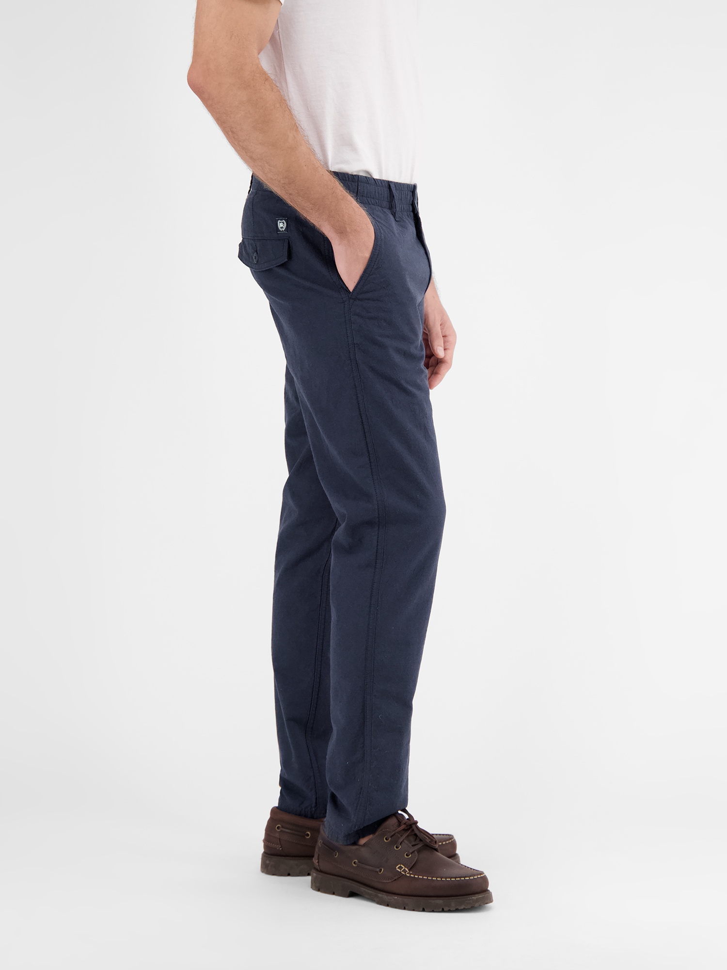 LERROS Chinohose »Sommerliche Chino mit Leinenanteil, RELAX FIT«