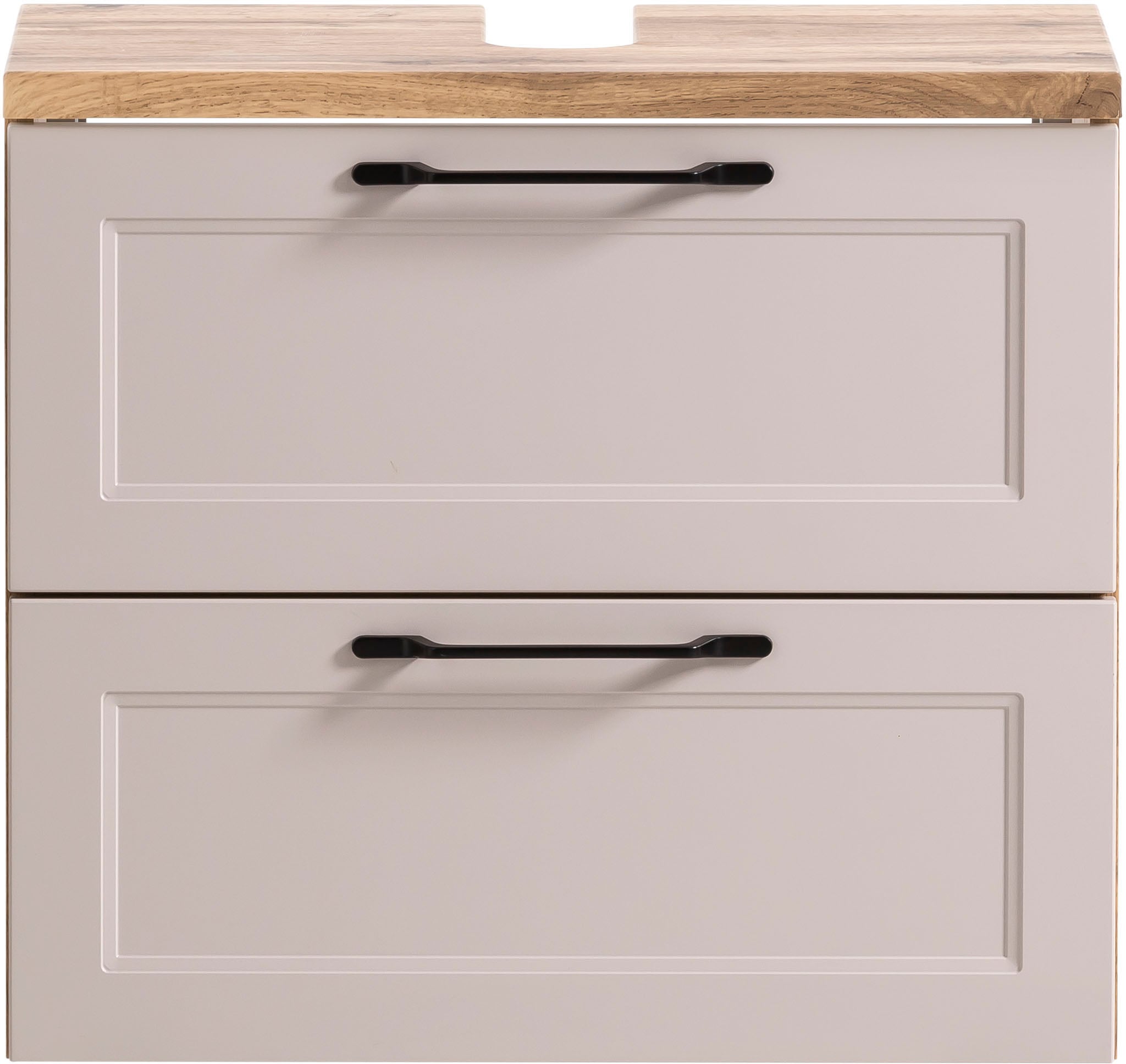 welltime Waschbeckenunterschrank »Lana«, Badmöbel, 2 Schubladen, 60 cm breit