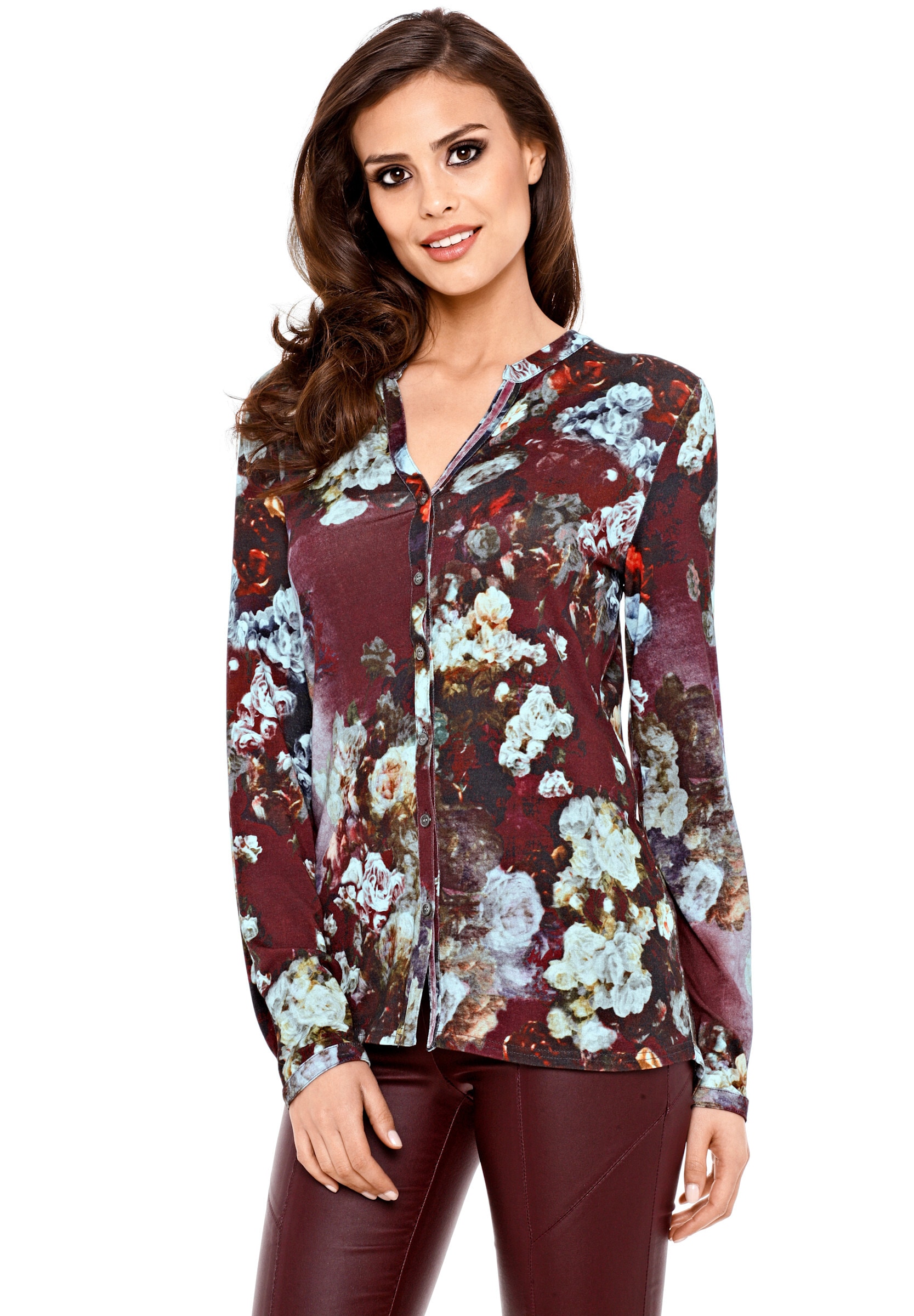 heine Blusenshirt »Shirtbluse Blusenshirt im Blüten-Dessin«