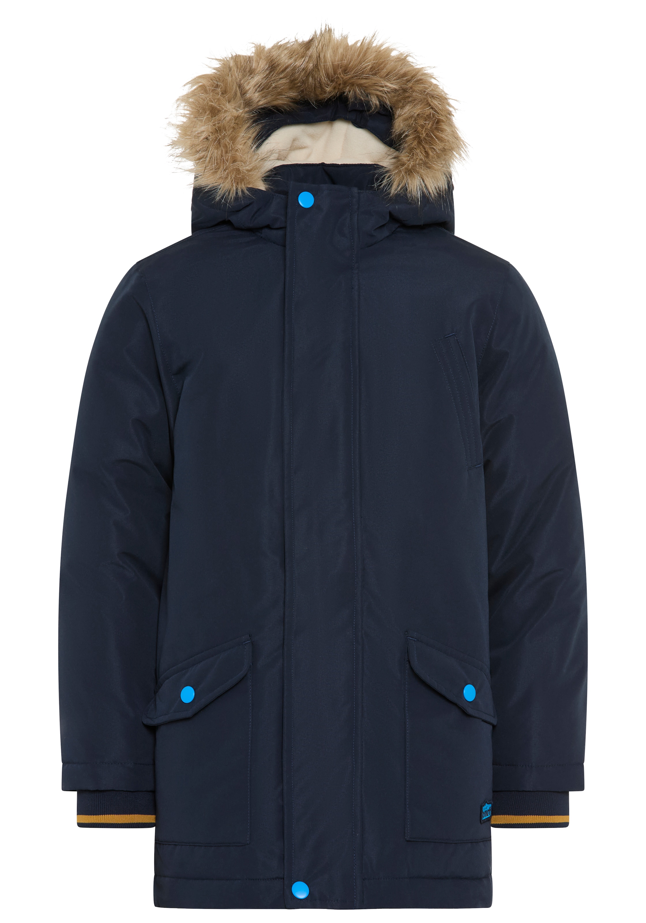 Scout Outdoorjacke »Parka mit Fellkragen - NEU von SCOUT« mit Kapuze Warmer Parka mit abnehmbaren Kapuzendetails, mit Fleecefütterung