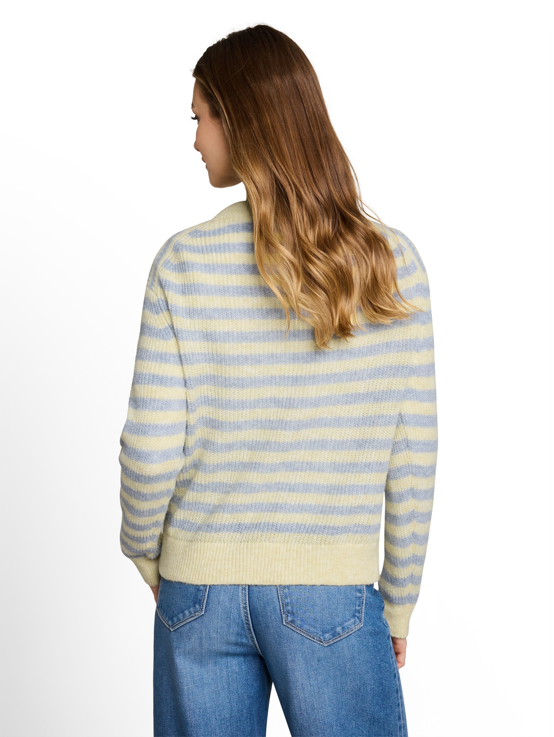 TOM TAILOR Denim V-Ausschnitt-Pullover