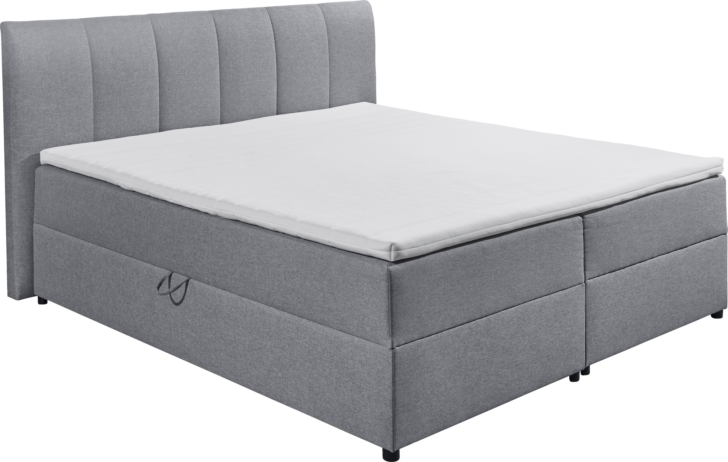 ED EXCITING DESIGN Boxbett »"Granada" OTTOs Choice, Topseller inkl. Bettkasten und Topper«, erhältlich in den Größen 120x200cm & 180x200cm