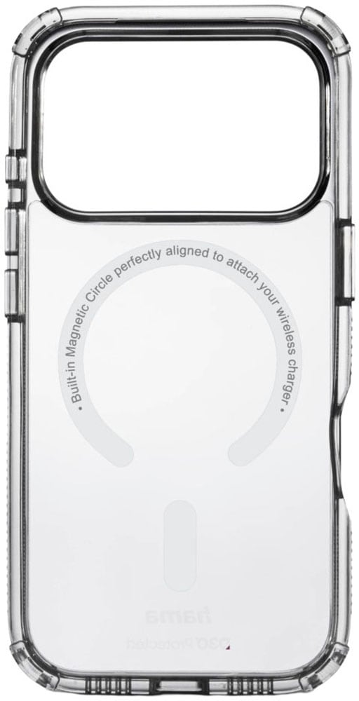 Hama Smartphone-Hülle »Handyhülle D3O mit MagSafe für Apple iPhone 17 Pro und 18 Pro« Apple iPhone 17 Pro D3O-Technologie, Fallschutz, Kratzschutz, magnetisch