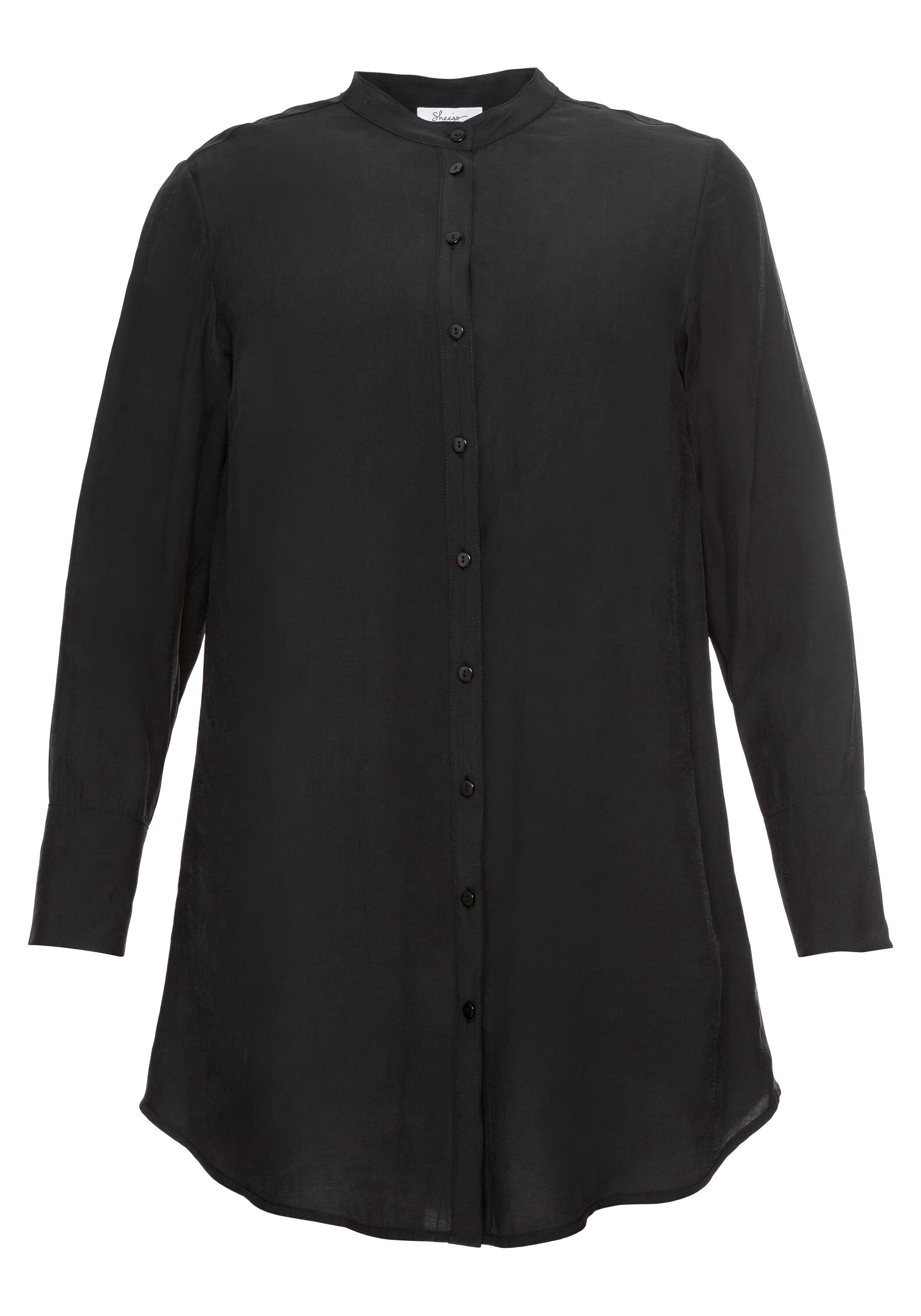 Sheego Longbluse »Longbluse mit Raffung am Rückenteil«