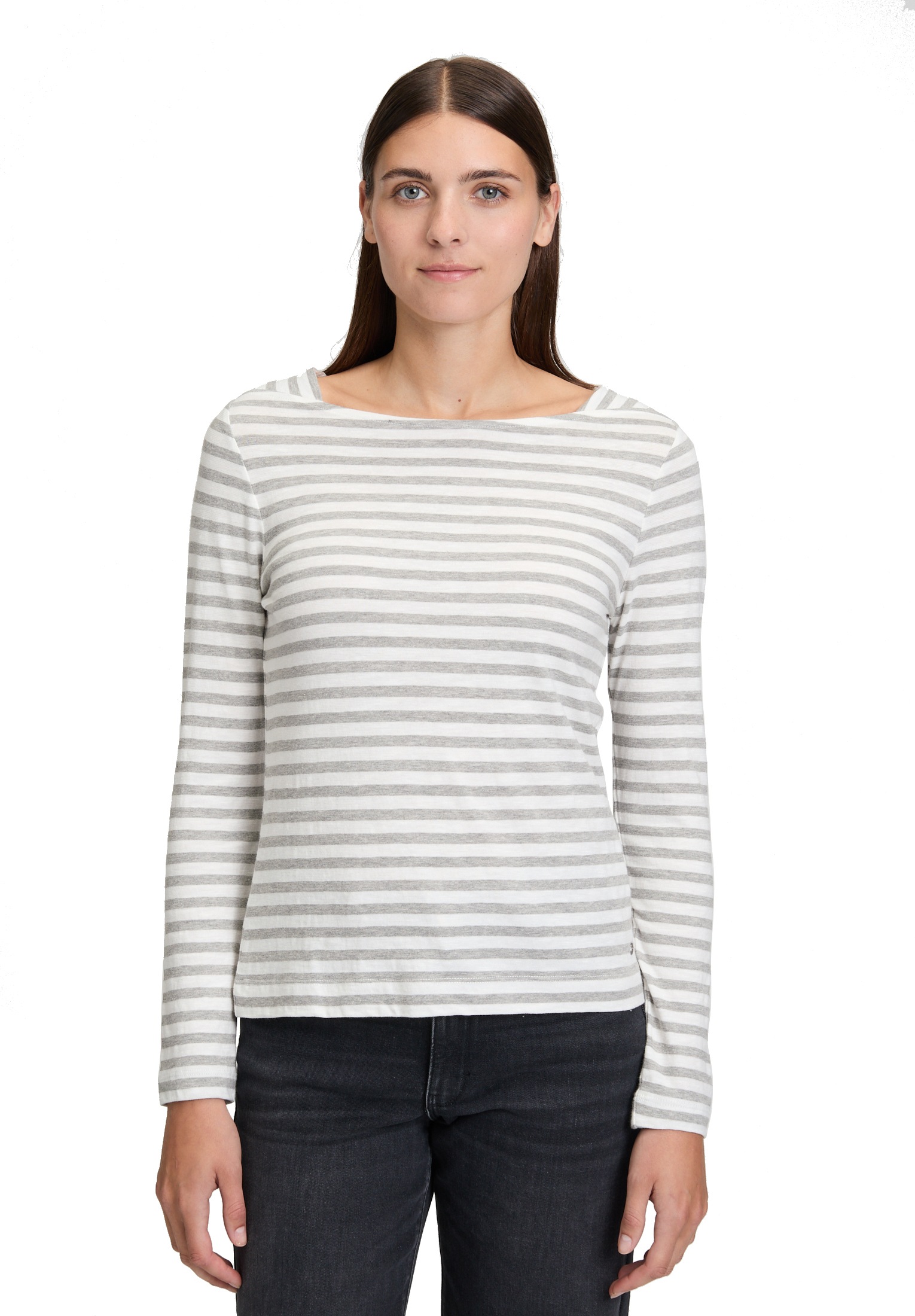 Betty&Co Langarmshirt »Ringelshirt mit U-Boot-Ausschnitt«